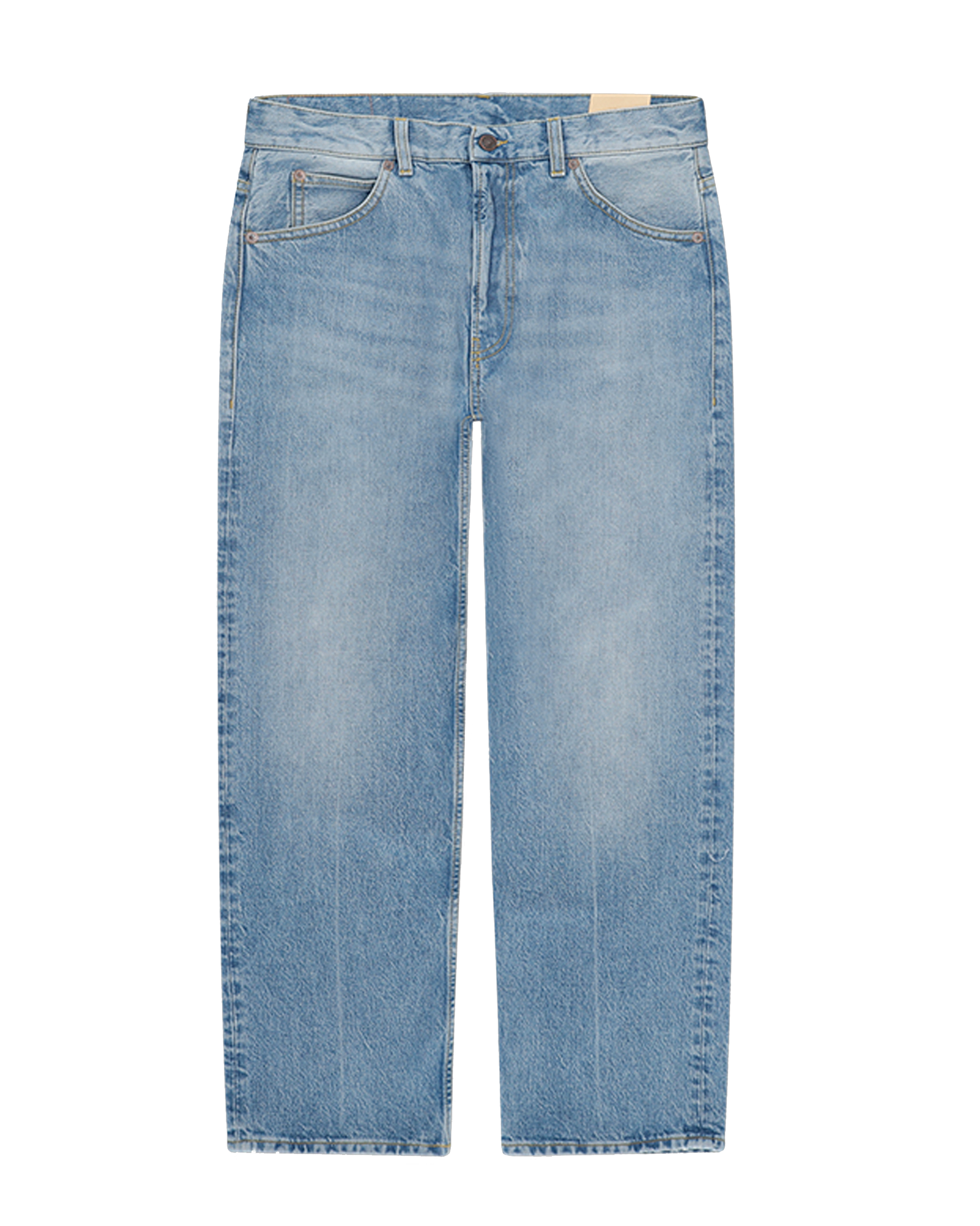 944 Jason Denim 5-pocket High-waisted Bleach Wash