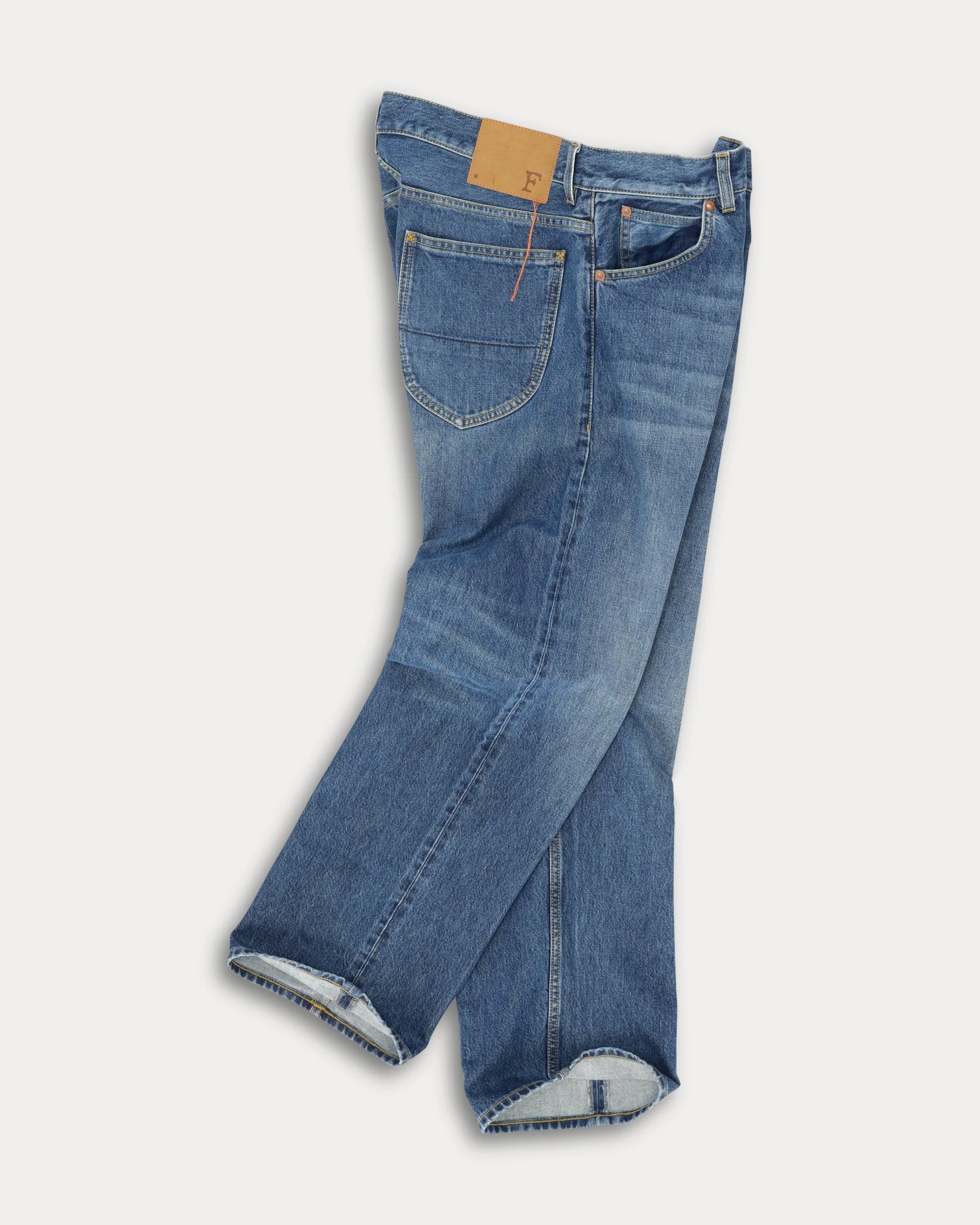 944 Jason Denim 5 Tasche A Vita Alta Stone Wash - L29''