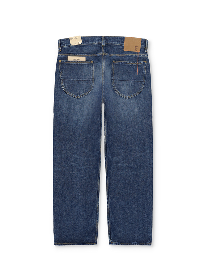 944 Jason Denim 5 Pocket High Waist Stone Wash  - L33''