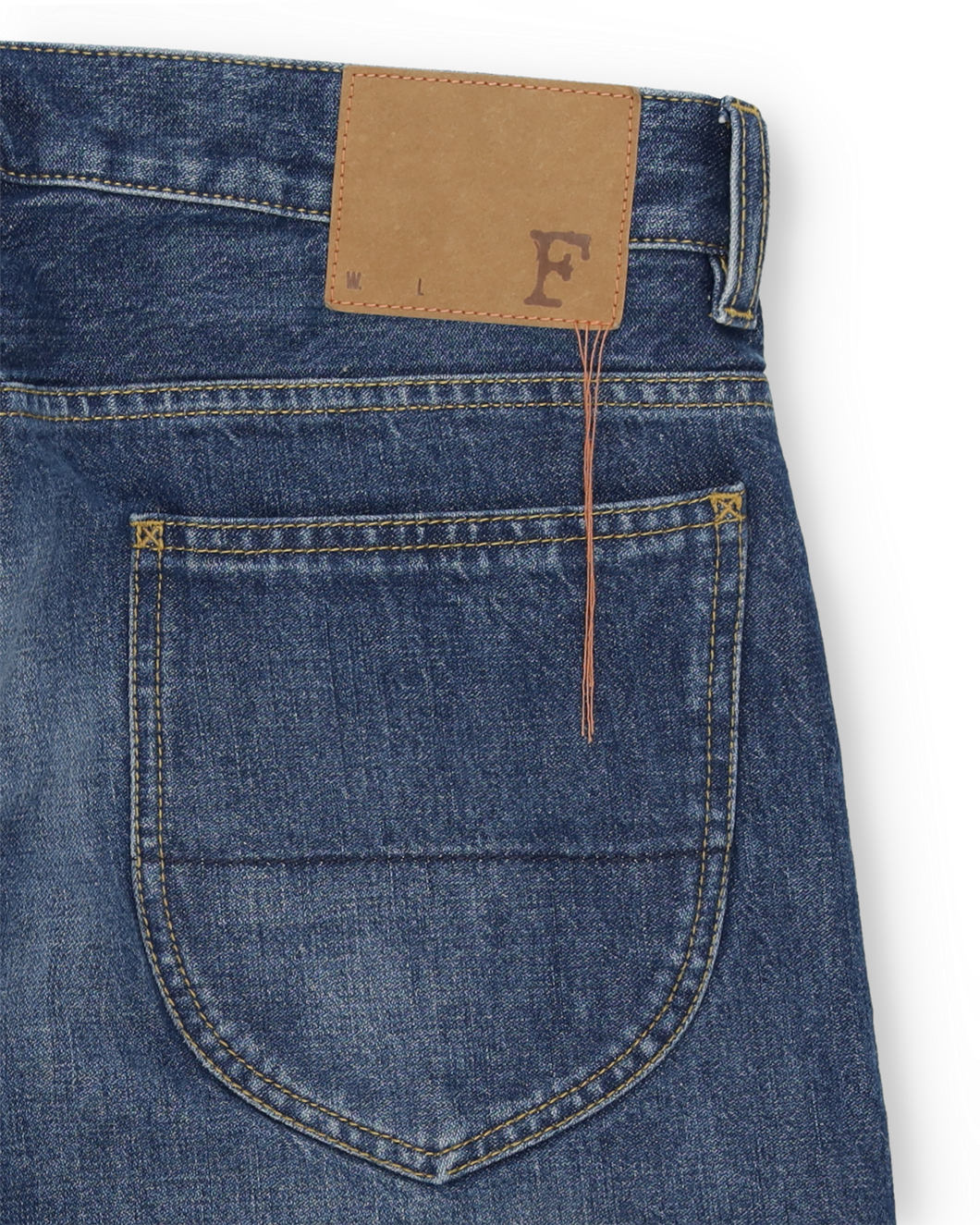 944 Jason Denim 5 Tasche A Vita Alta Stone Wash