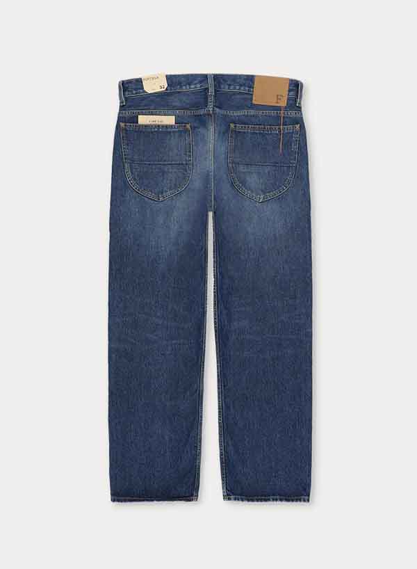 944 Jason Denim 5 Pocket High Waist Stone Wash  - L33''