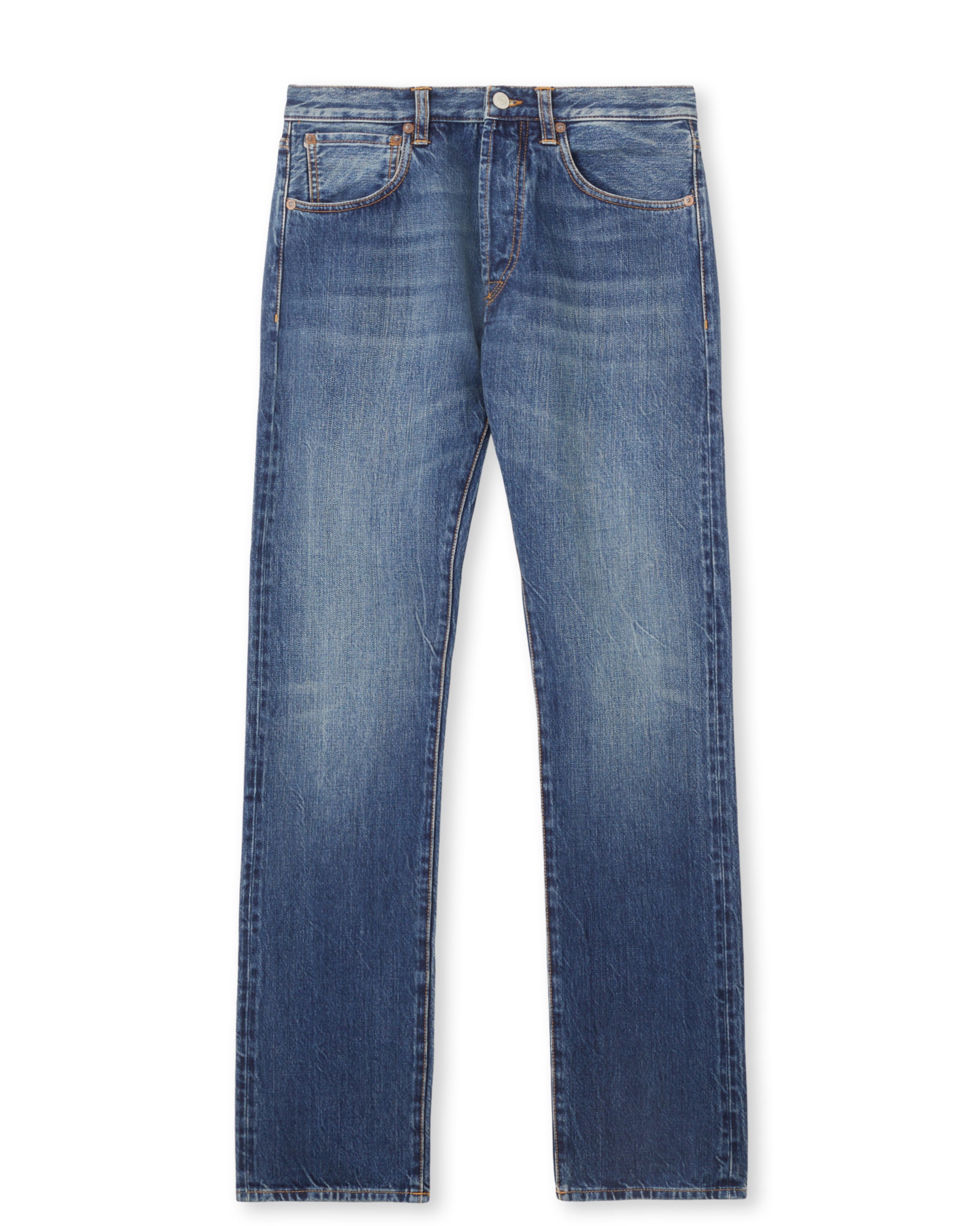 961 John Japan Denim Cimosato 5 Tasche Slim Fit Stone Wash