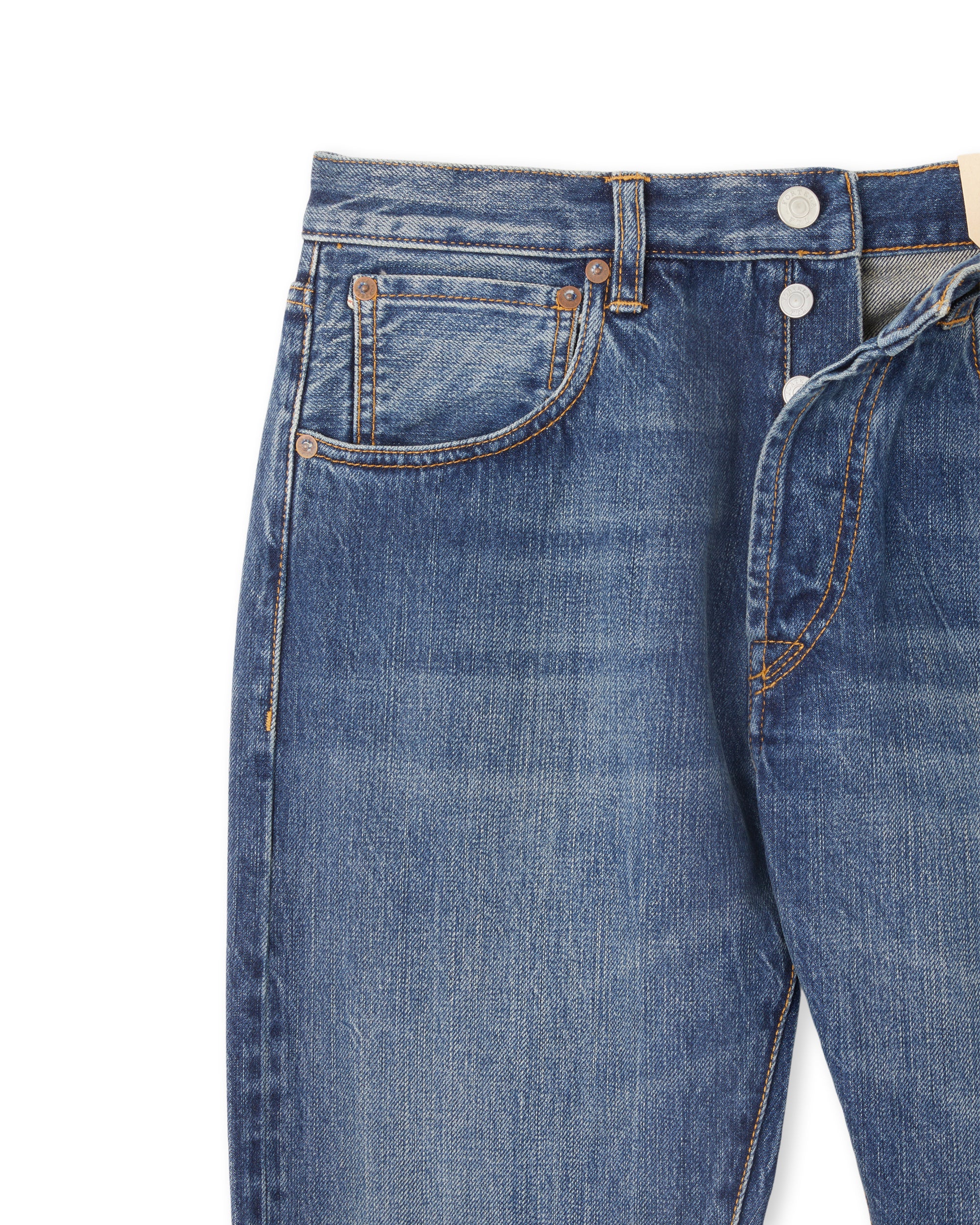 961 John Japan Denim Cimosato 5 Tasche Slim Fit Stone Wash