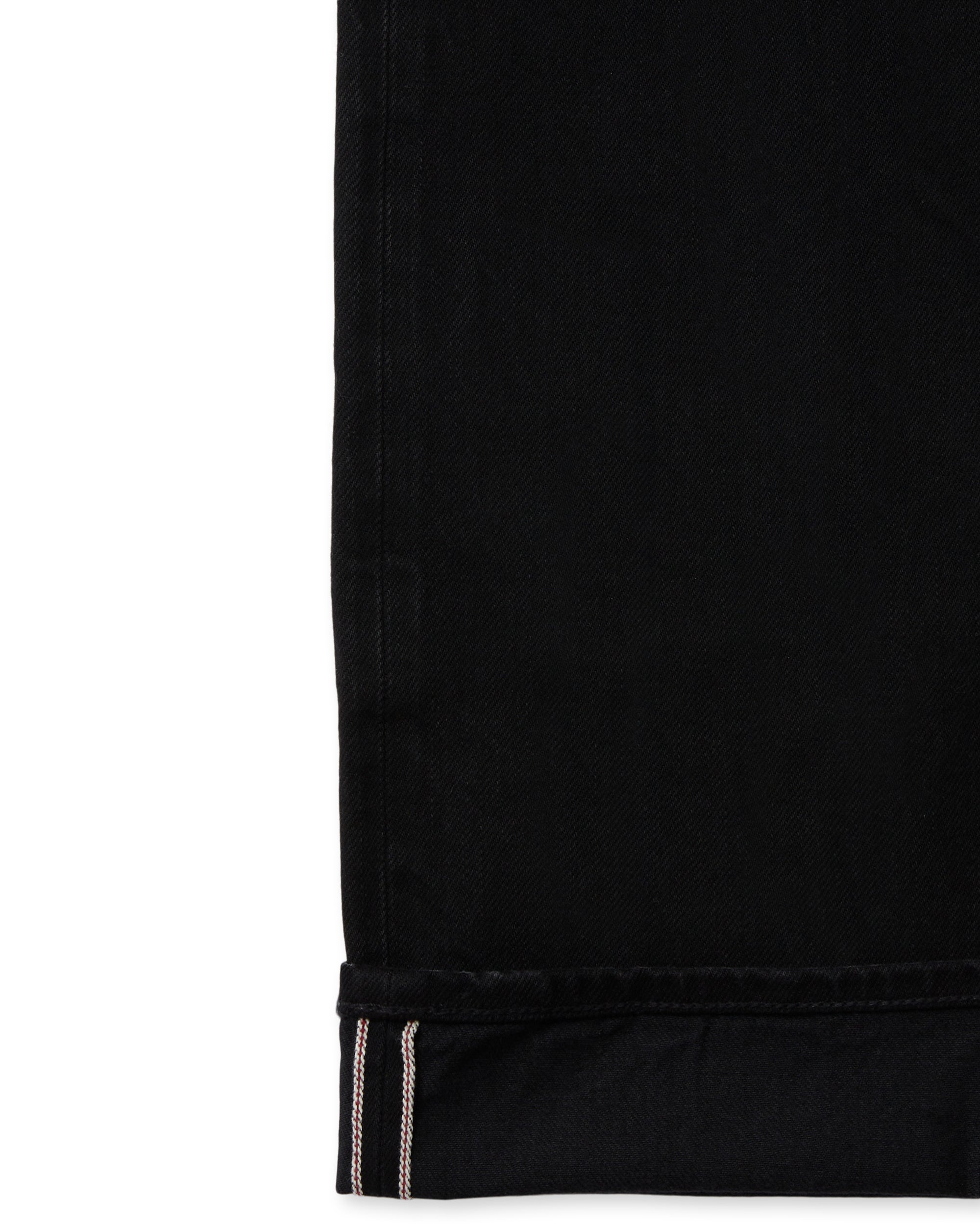 965 John Japan Denim Cimosato 5 Tasche Regular Fit Black