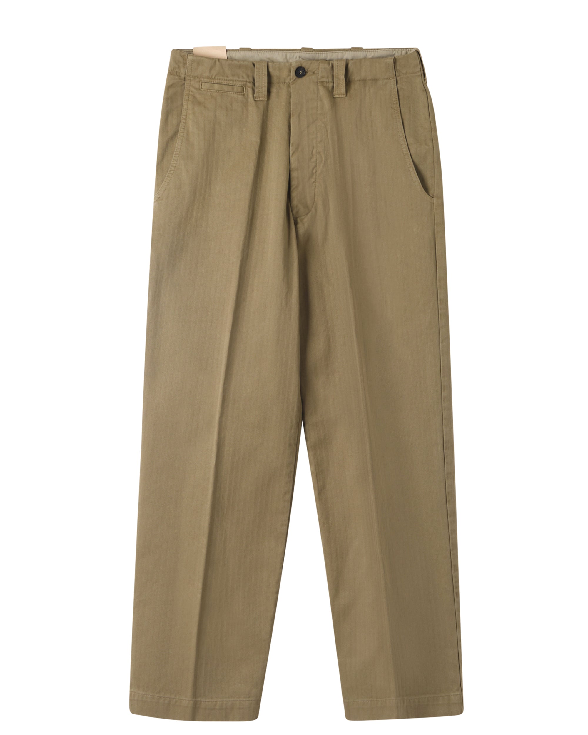 Thomas Pantaloni Chino in Herringbone