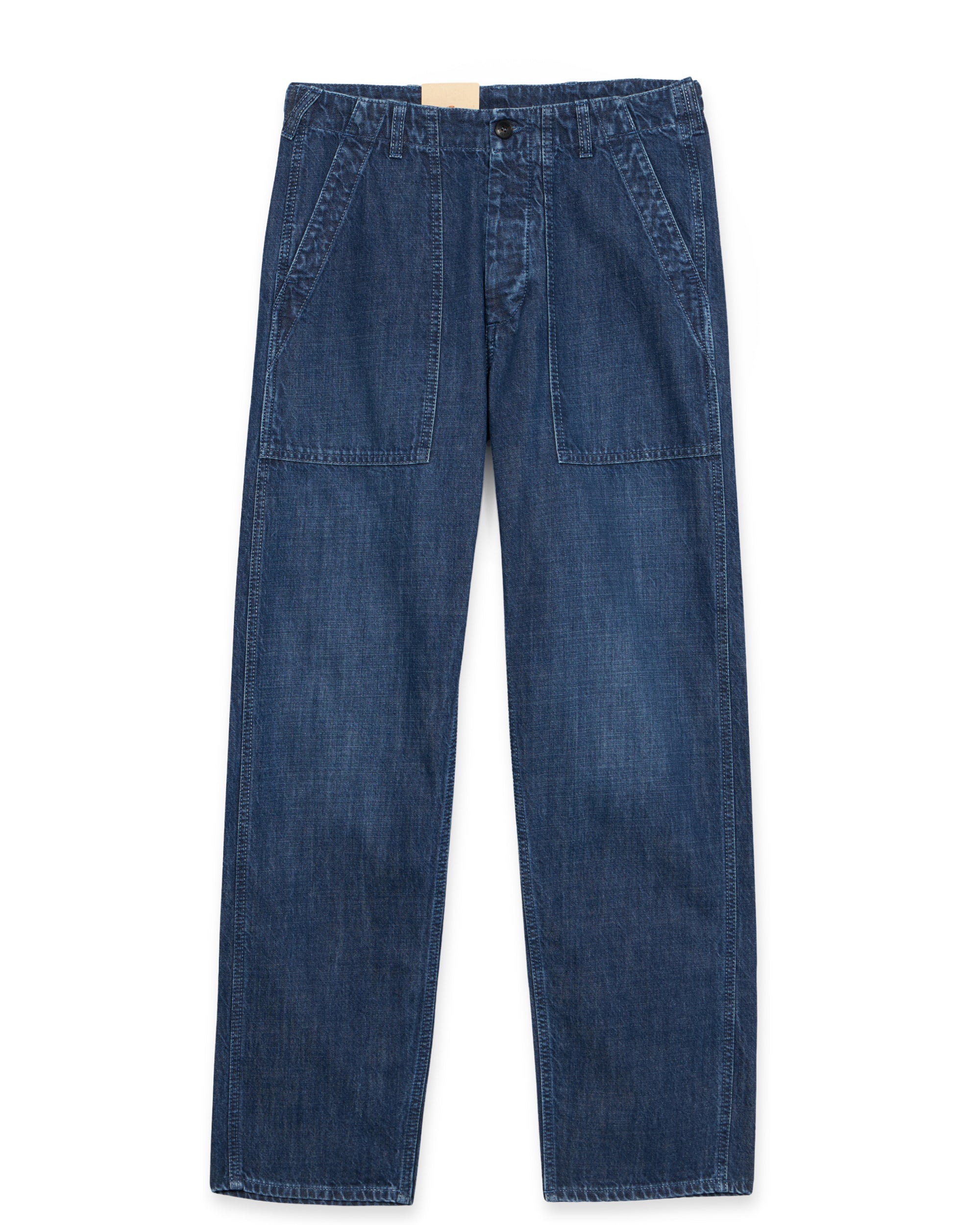 Newfatigue Pantaloni in Denim Indigo Rinse