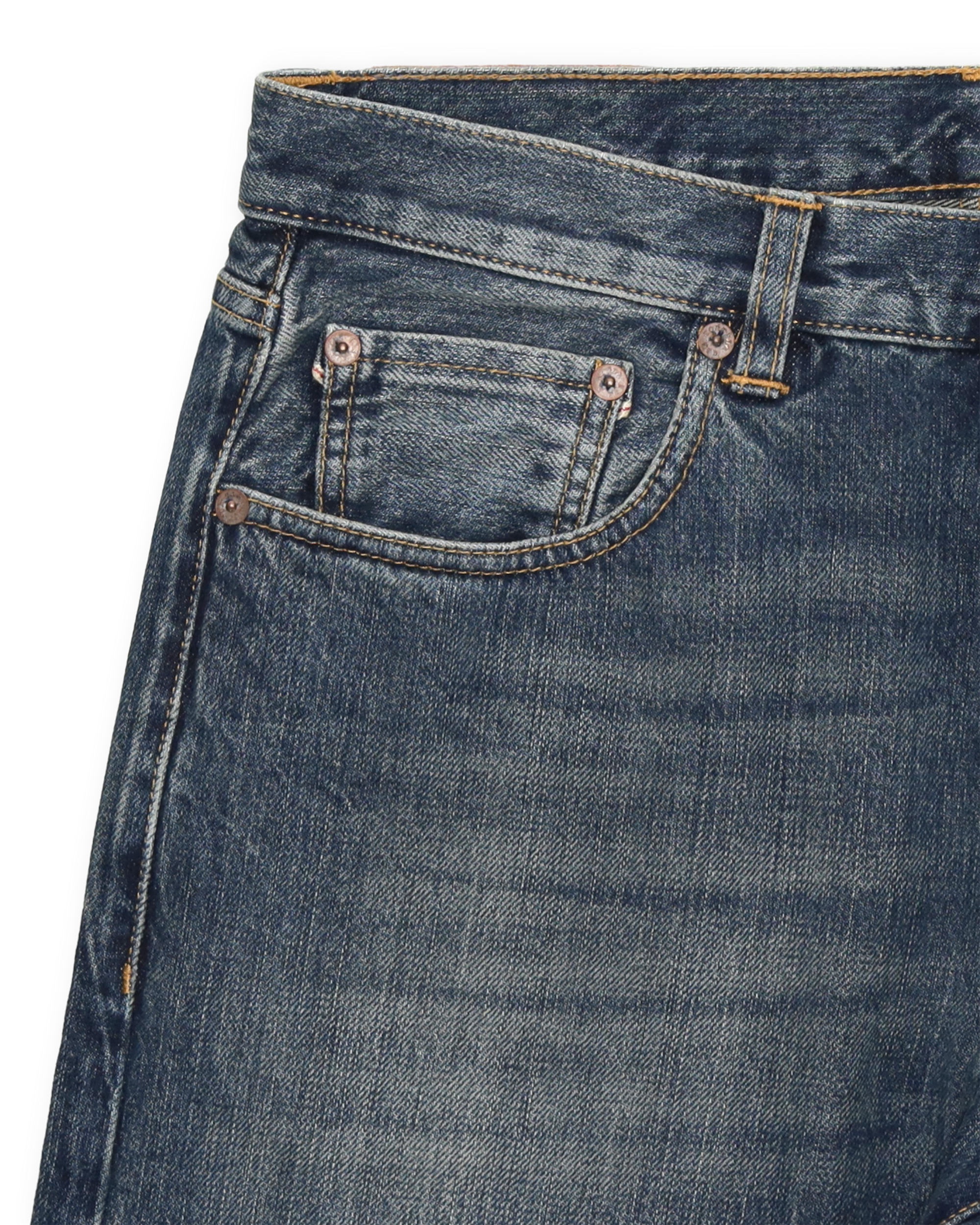 965 John Japan Denim Cimosato 5 Tasche Regular Fit Stone Wash