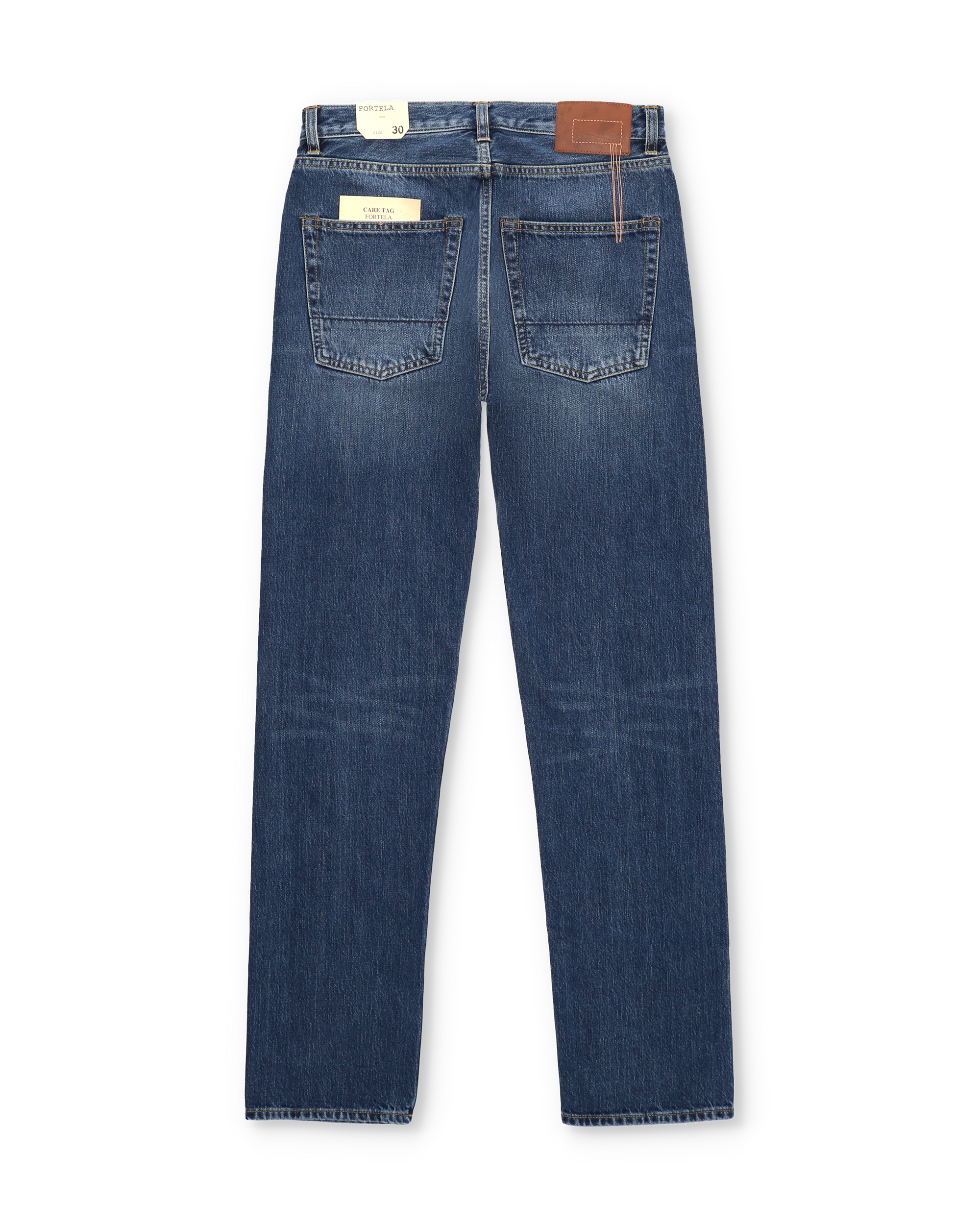 965 John Japan Denim Cimosato 5 Tasche Regular Fit Stone Wash - L29''