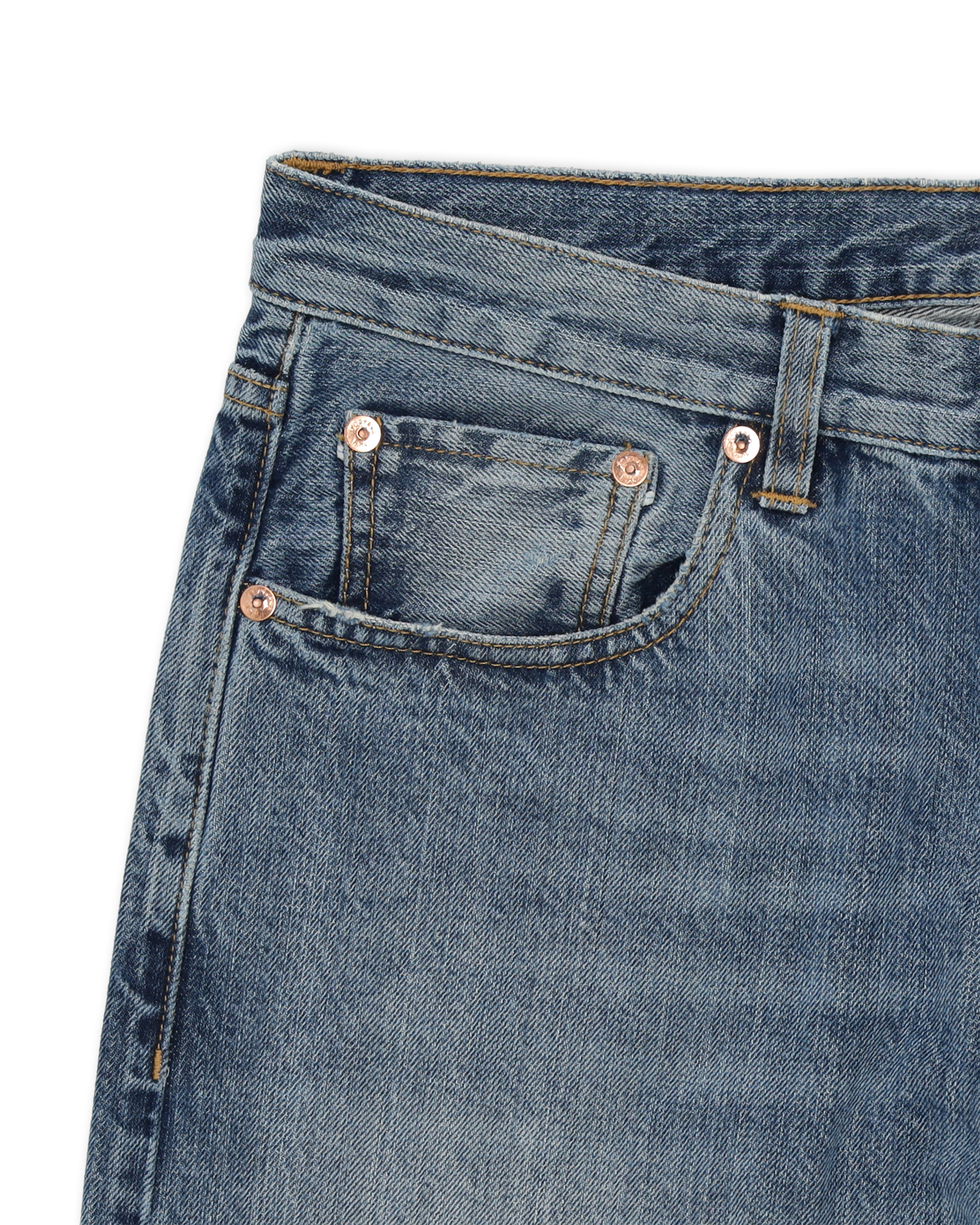 965 John Japan Denim Cimosato 5 Tasche Regular Fit Stone Wash