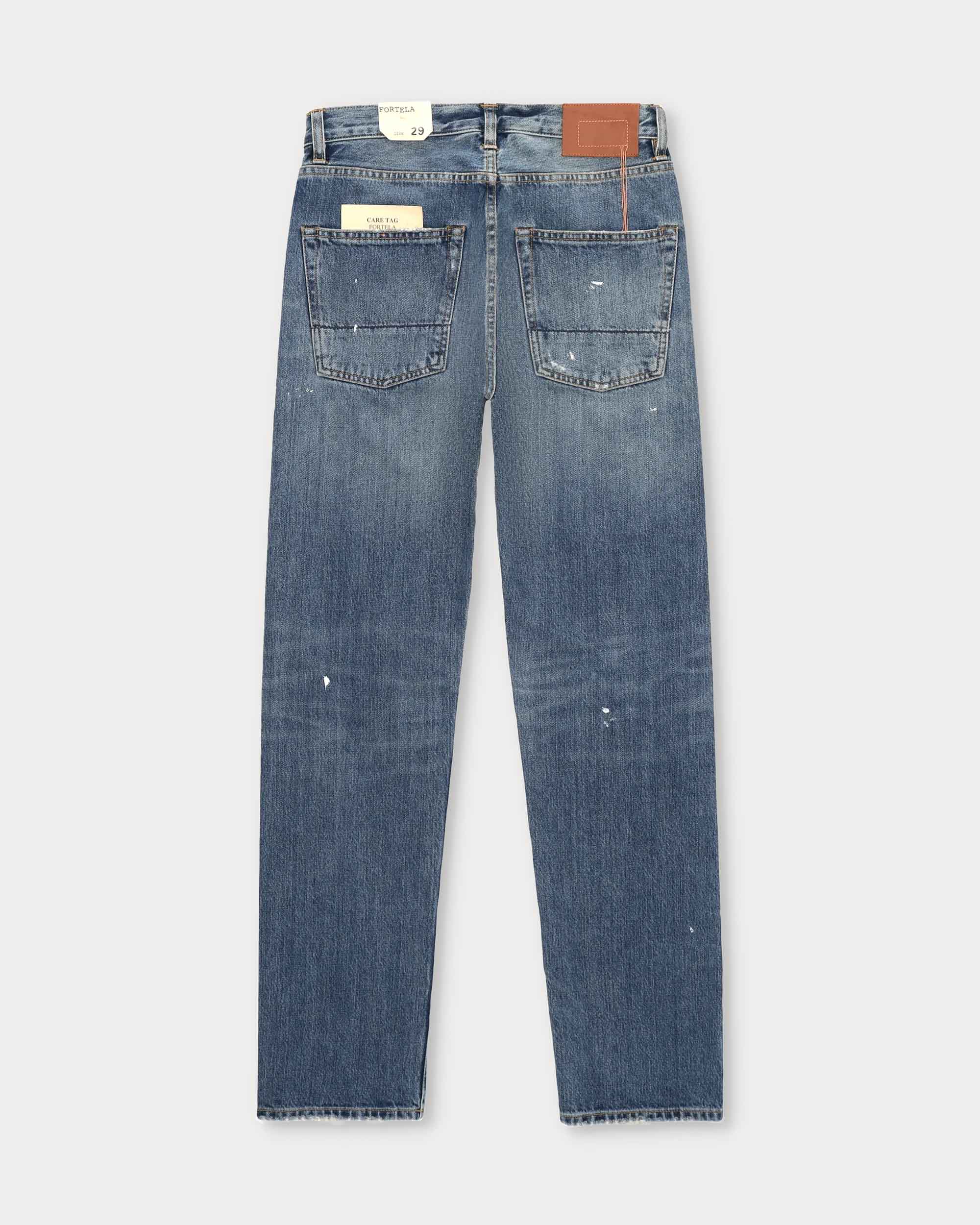 965 John Japan Denim Cimosato 5 Tasche Regular Fit Custom Wash - L29''