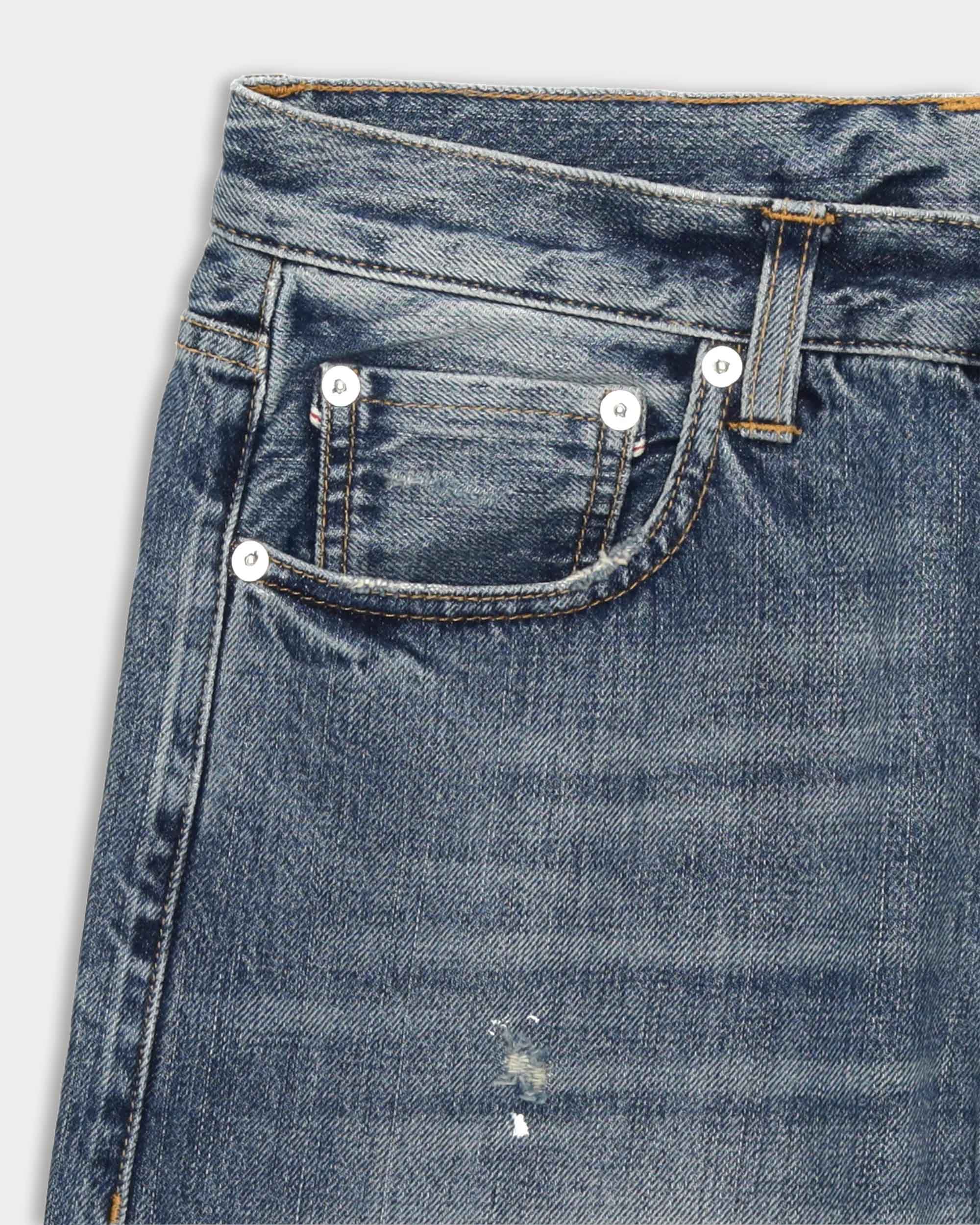 965 John Japan Denim Cimosato 5 Tasche Regular Fit Custom Wash - L29''