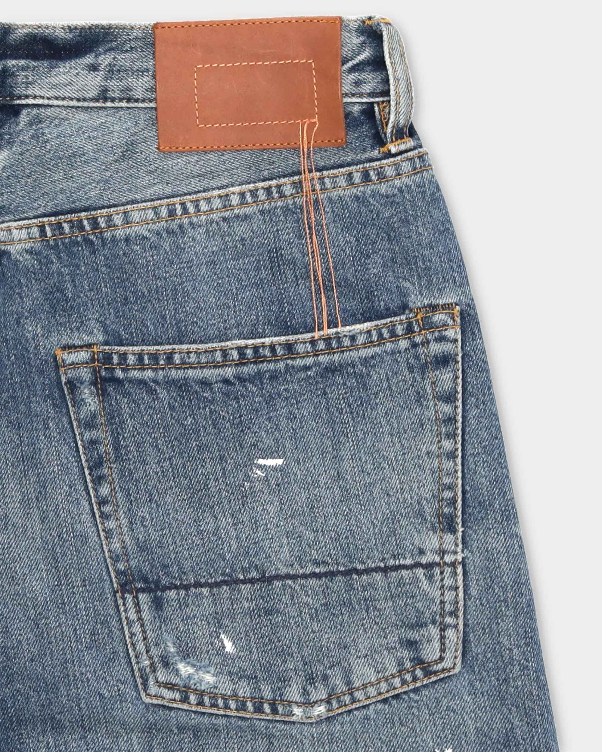 965 John Japan Denim Cimosato 5 Tasche Regular Fit Custom Wash - L29''