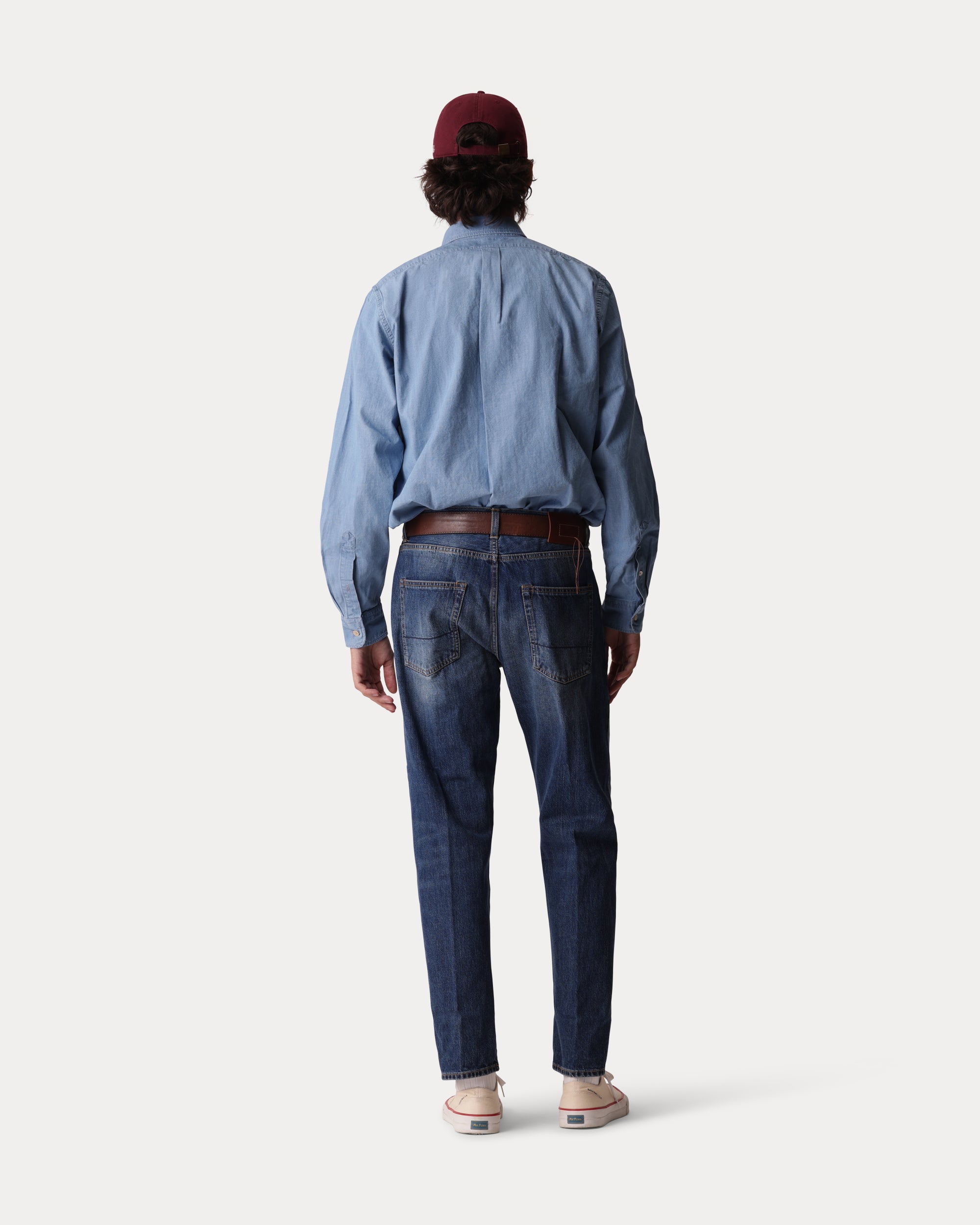 965 John Japan Denim Cimosato 5 Tasche Regular Fit Stone Wash - L29''