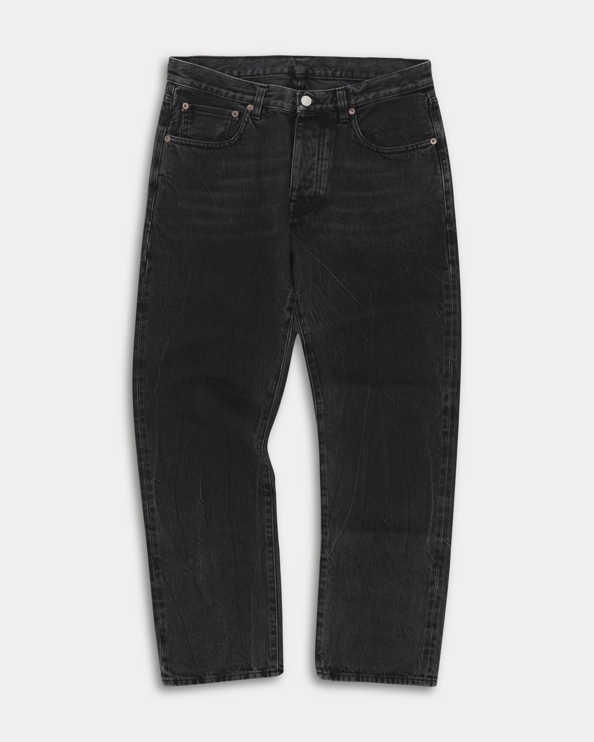 965 John Japan Denim Cimosato 5 Tasche Regular Fit Grey - L29''