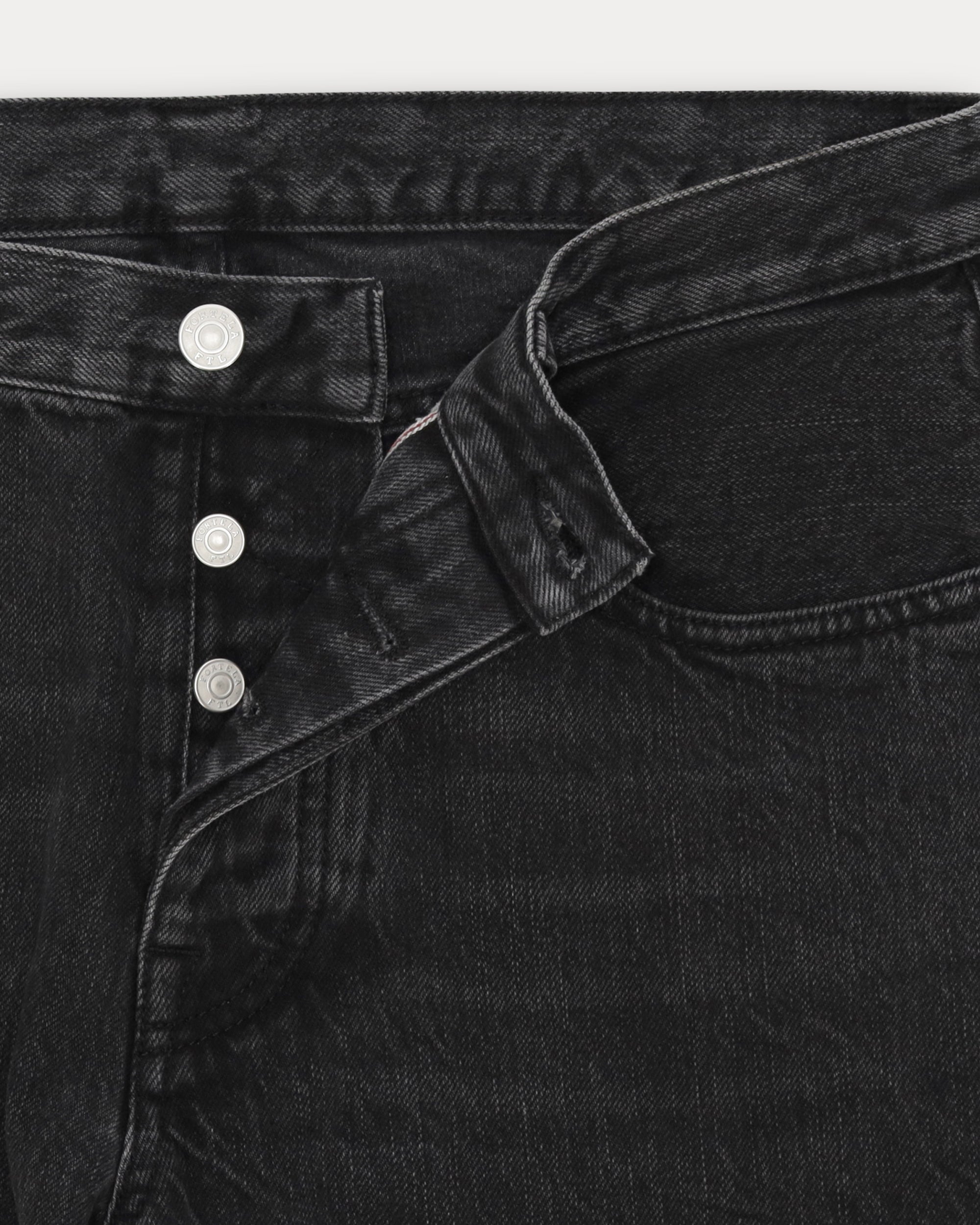 965 John Japan Selvedge Denim 5 Pocket Regular Fit Gray - L29''
