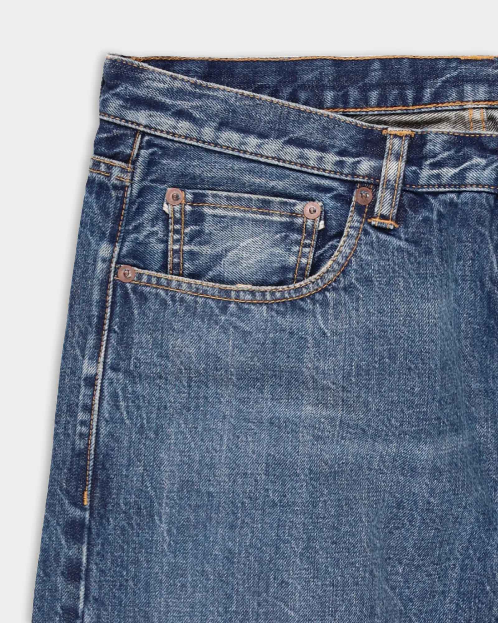 965 John Japan Denim Cimosato 5 Tasche Slim Fit Custom Wash - L29''