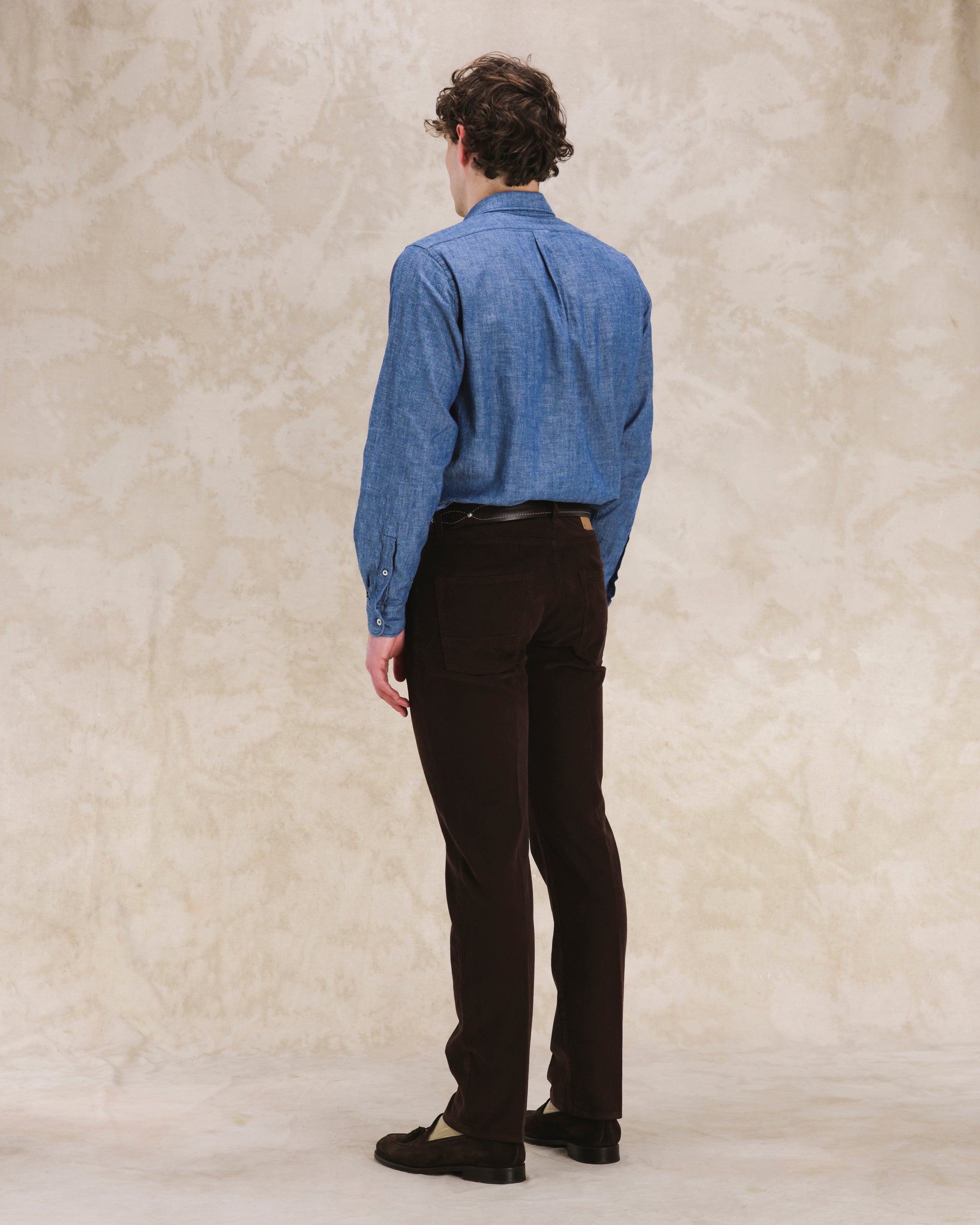 965 John Pantaloni 5 Tasche In Velluto A Coste