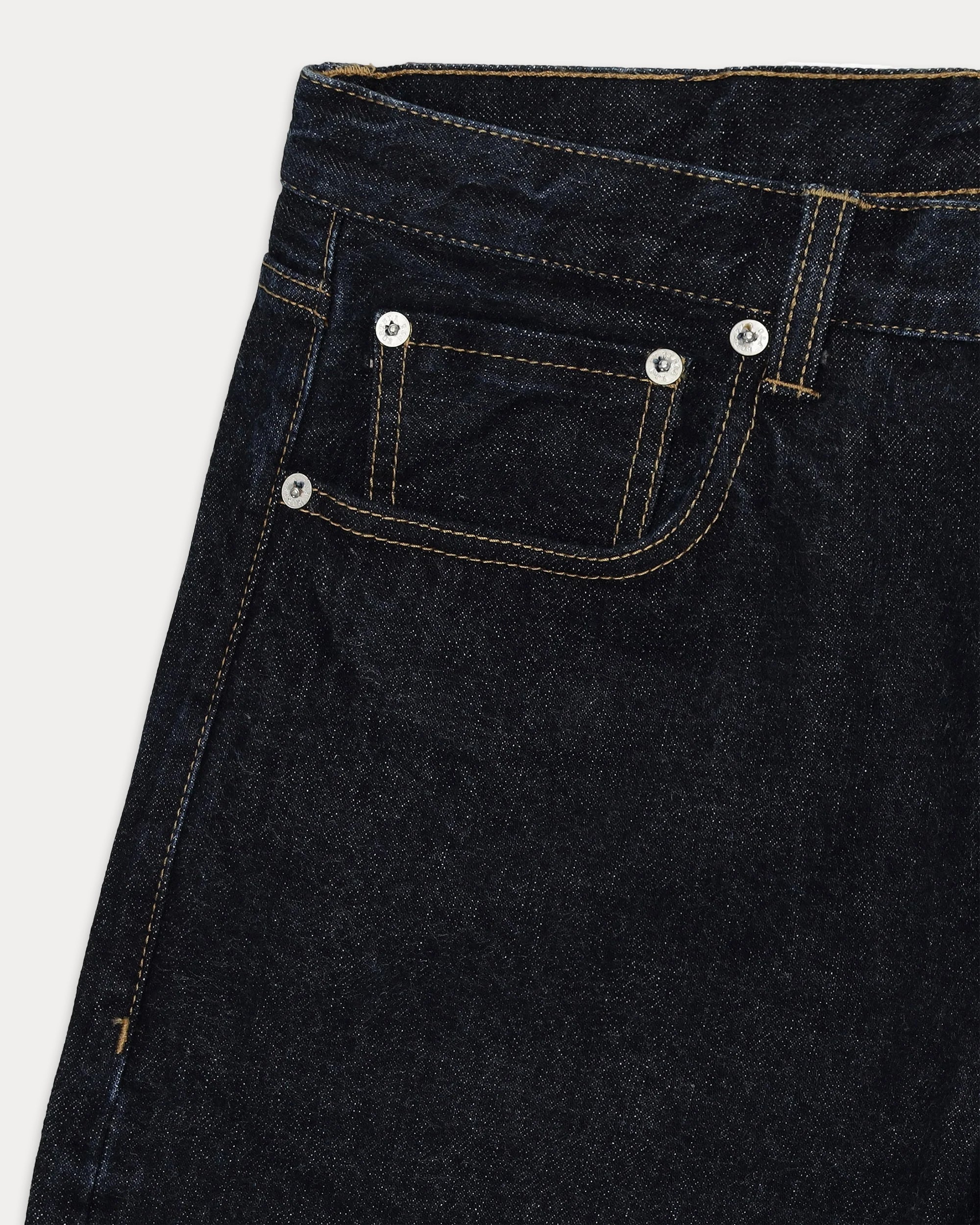 965 John Japan Denim Cimosato 5 Tasche Regular Fit Indigo Rinse - L33''