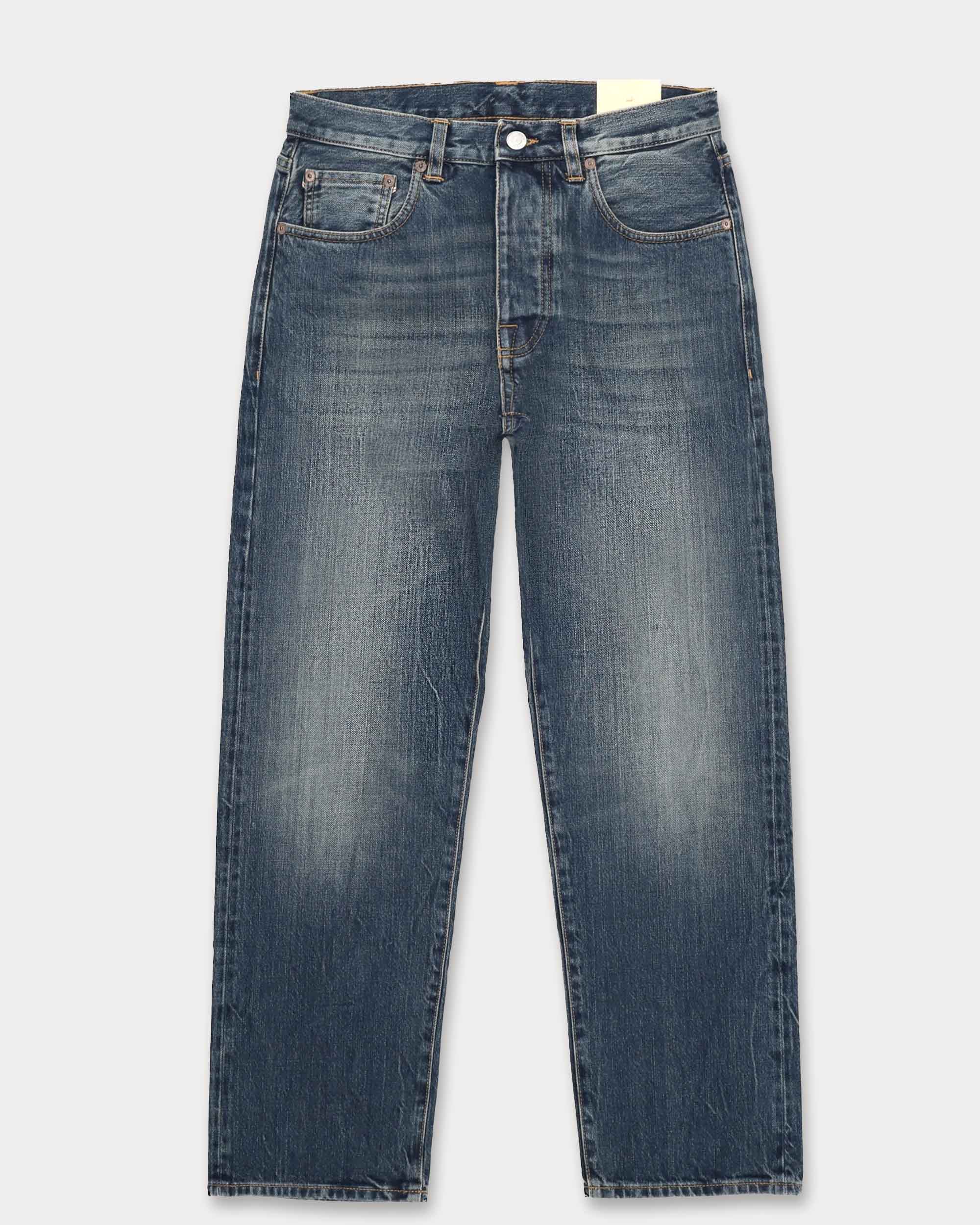 965 John Japan Denim Cimosato 5 Tasche Regular Fit Stone Wash - L33''