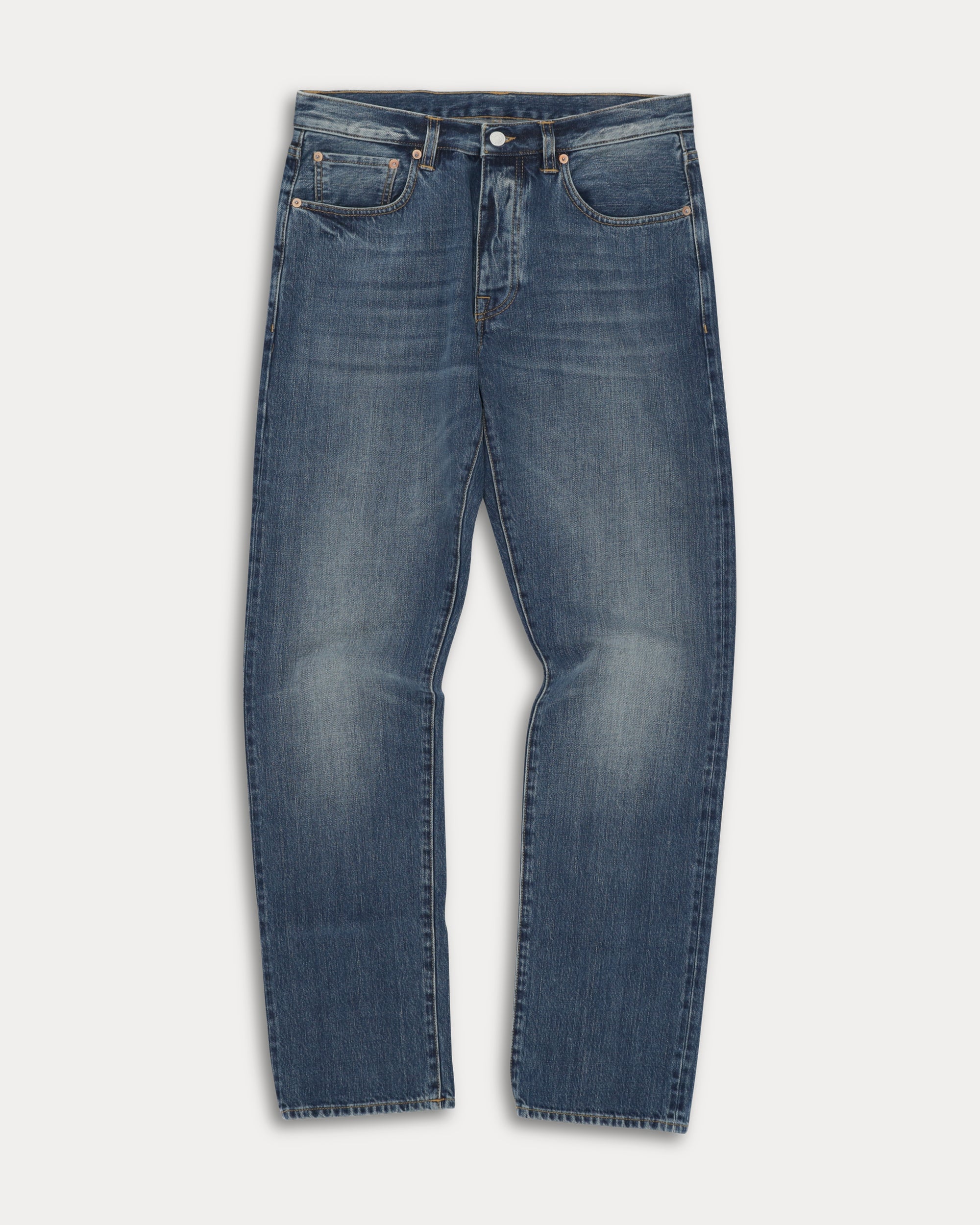 965 John Japan Denim Cimosato 5 Tasche Regular Fit Stone Wash - L33''