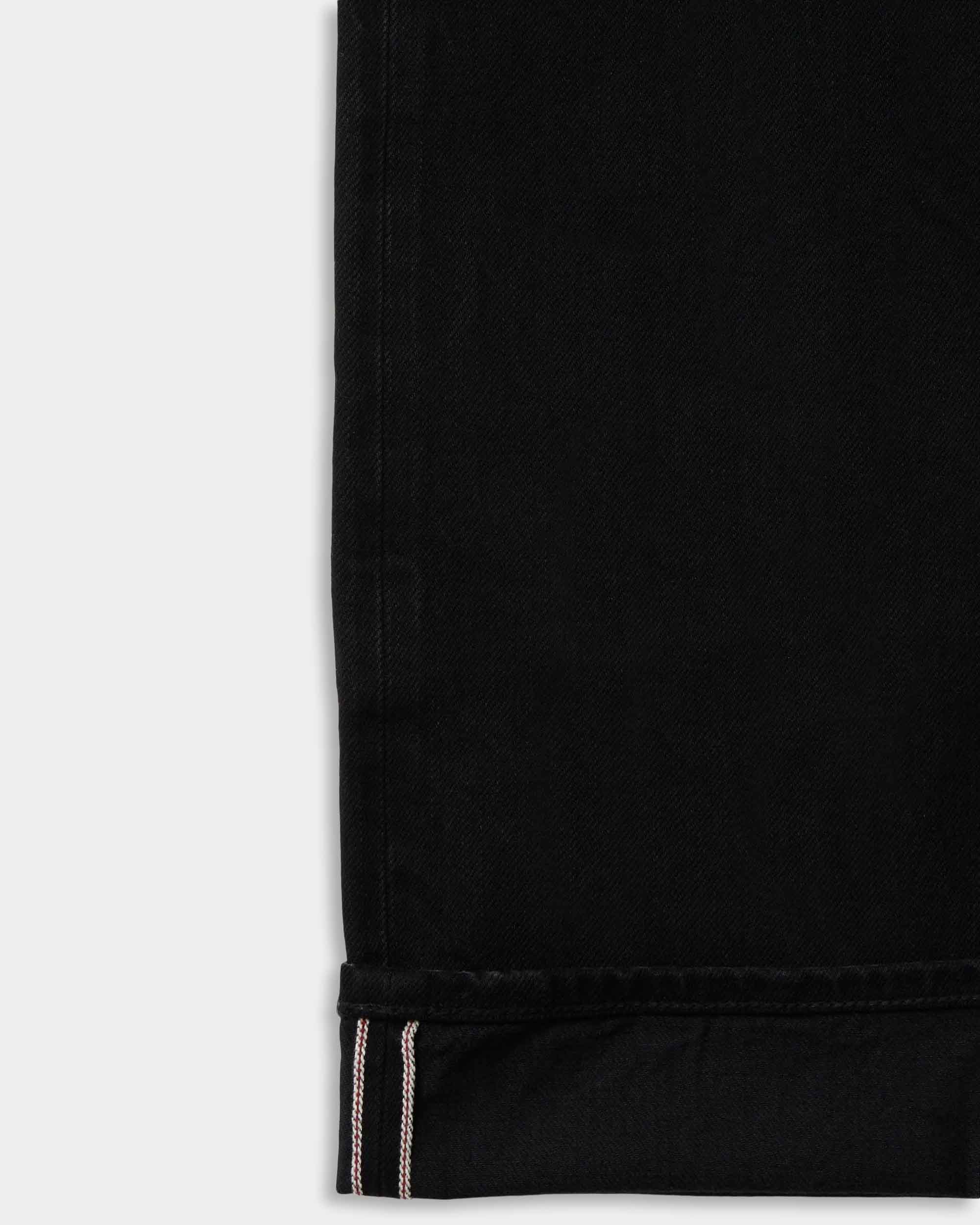 965 John Japan Denim Cimosato 5 Tasche Regular Fit Black - L33''