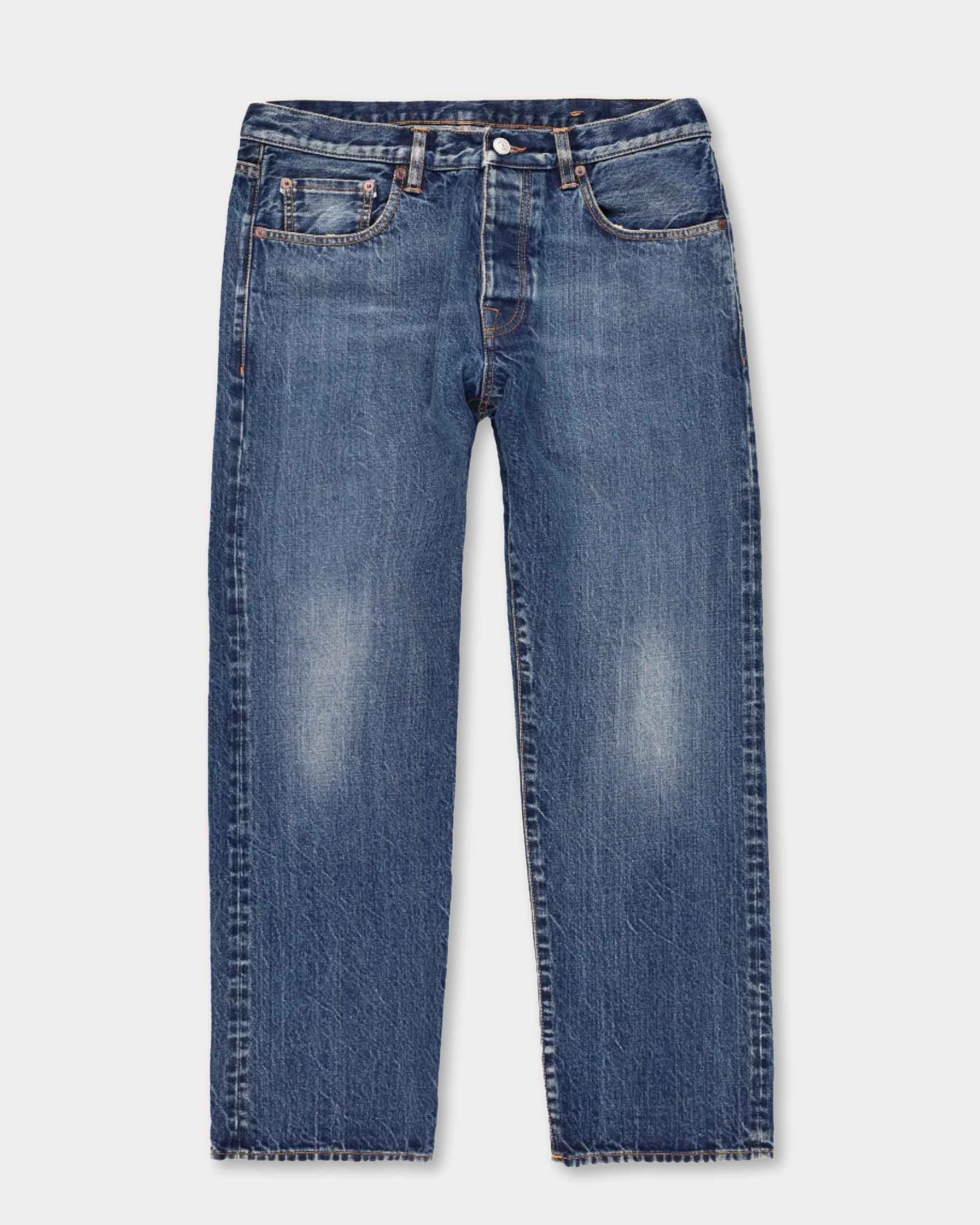 965 John Japan Denim Cimosato 5 Tasche Slim Fit Custom Wash - L33''