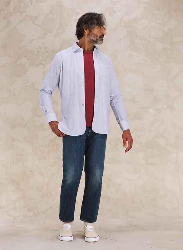 965 John Japan Denim Cimosato 5 Tasche Slim Fit Custom Wash - L33''