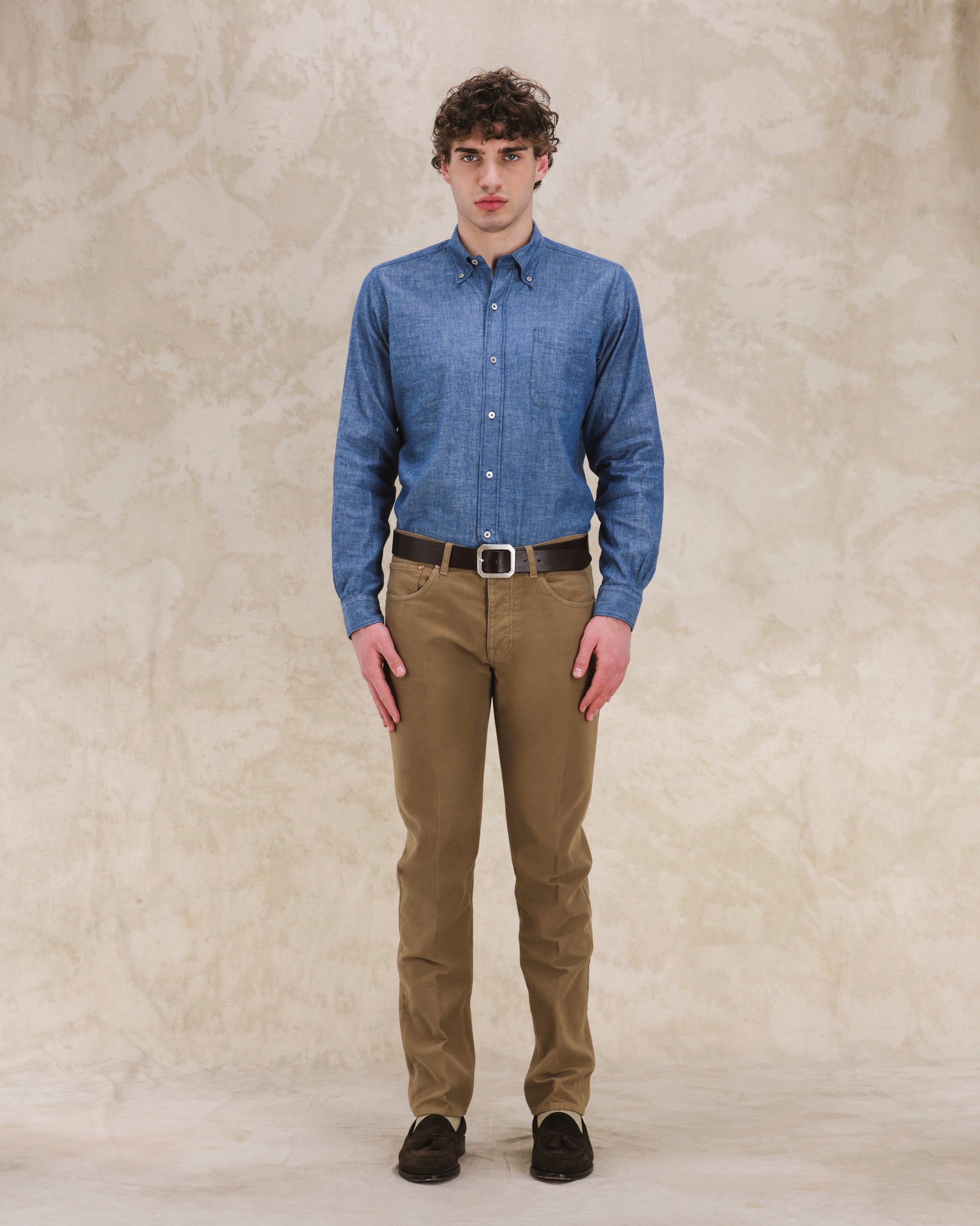 965John Pantaloni 5 Tasche In Moleskin