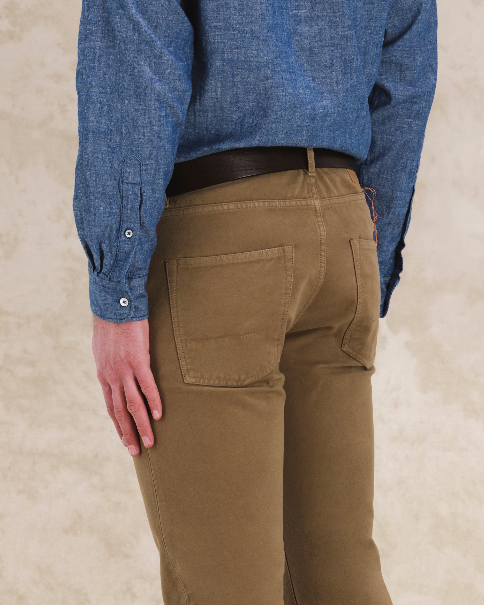 965John Pantaloni 5 Tasche In Moleskin