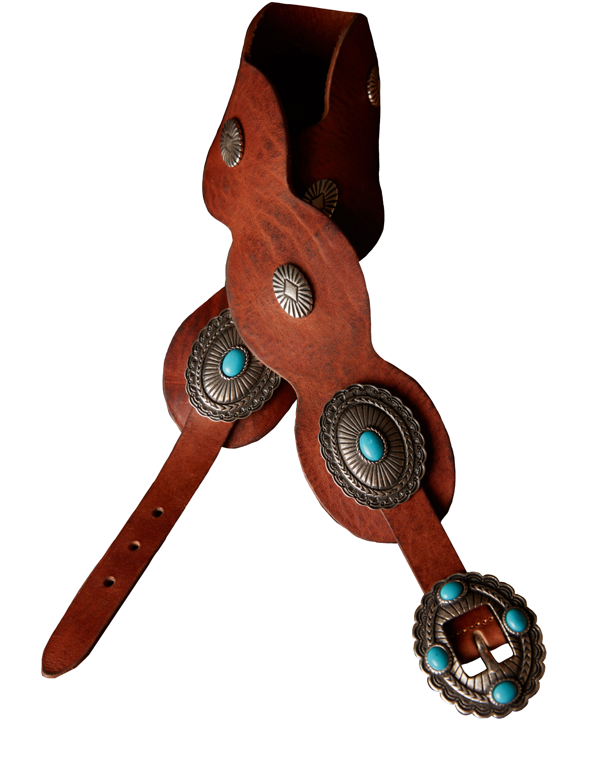 Tatum Cintura in Pelle con Conchos