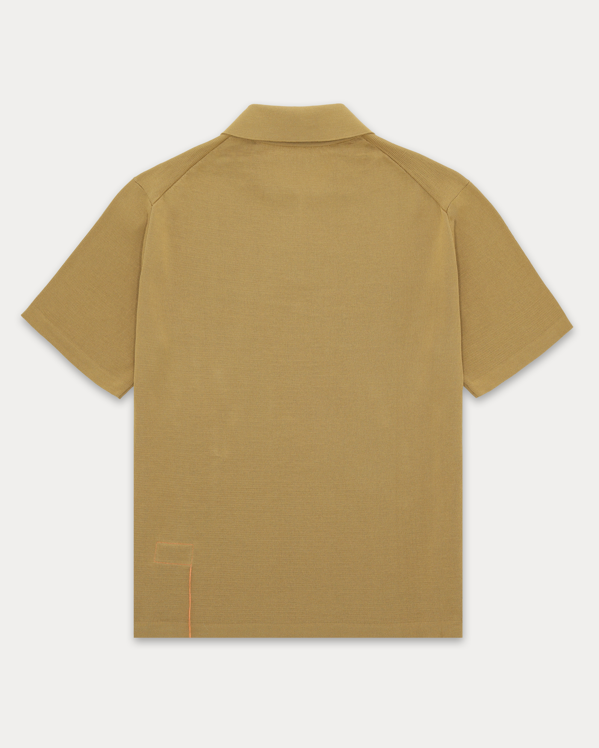 Adrien Cotton Knit V-Neck Polo