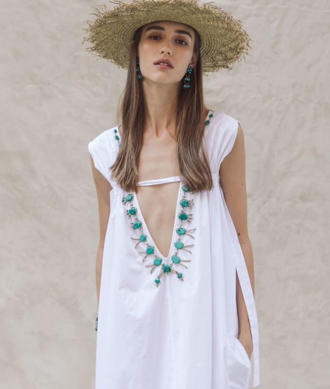 Afef Abito Con Scollo A V