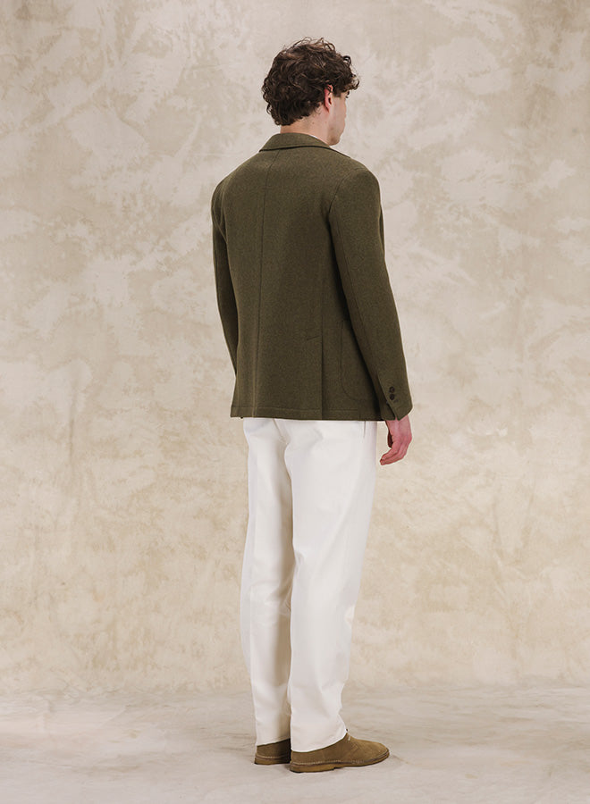 Alfonso Giacca Monopetto Classica In Lana