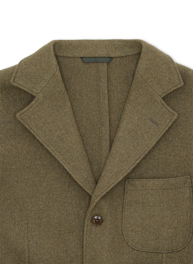 Alfonso Giacca Monopetto Classica In Lana