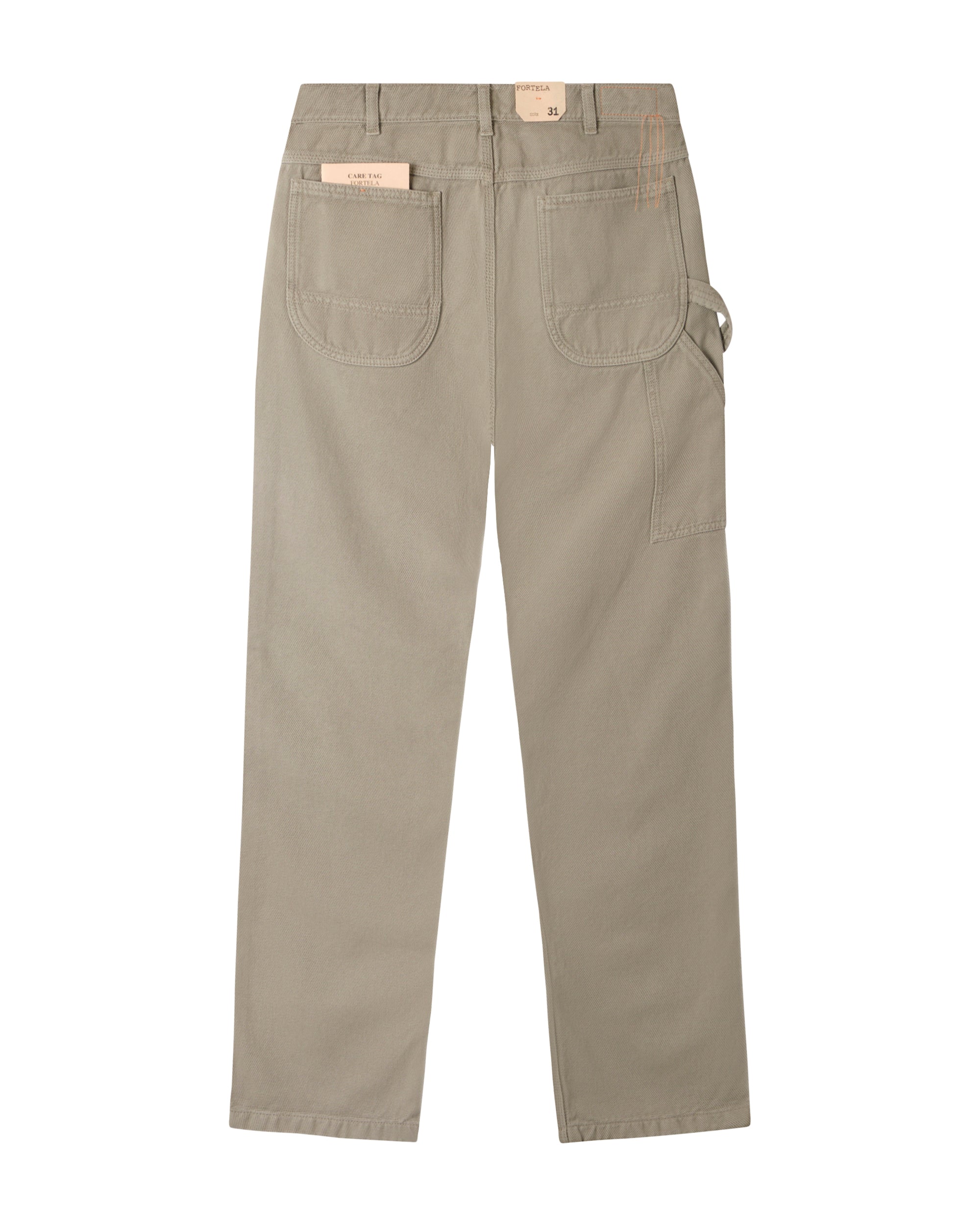 Allen Pantaloni "Workwear" in Twill di Cotone