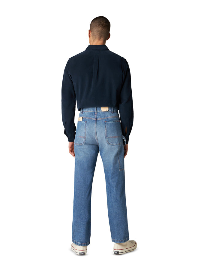 Allen Pantaloni Workwear in Denim Stone Wash