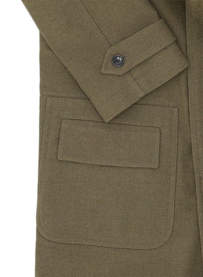 Amedeo Cappotto Monopetto in Lana