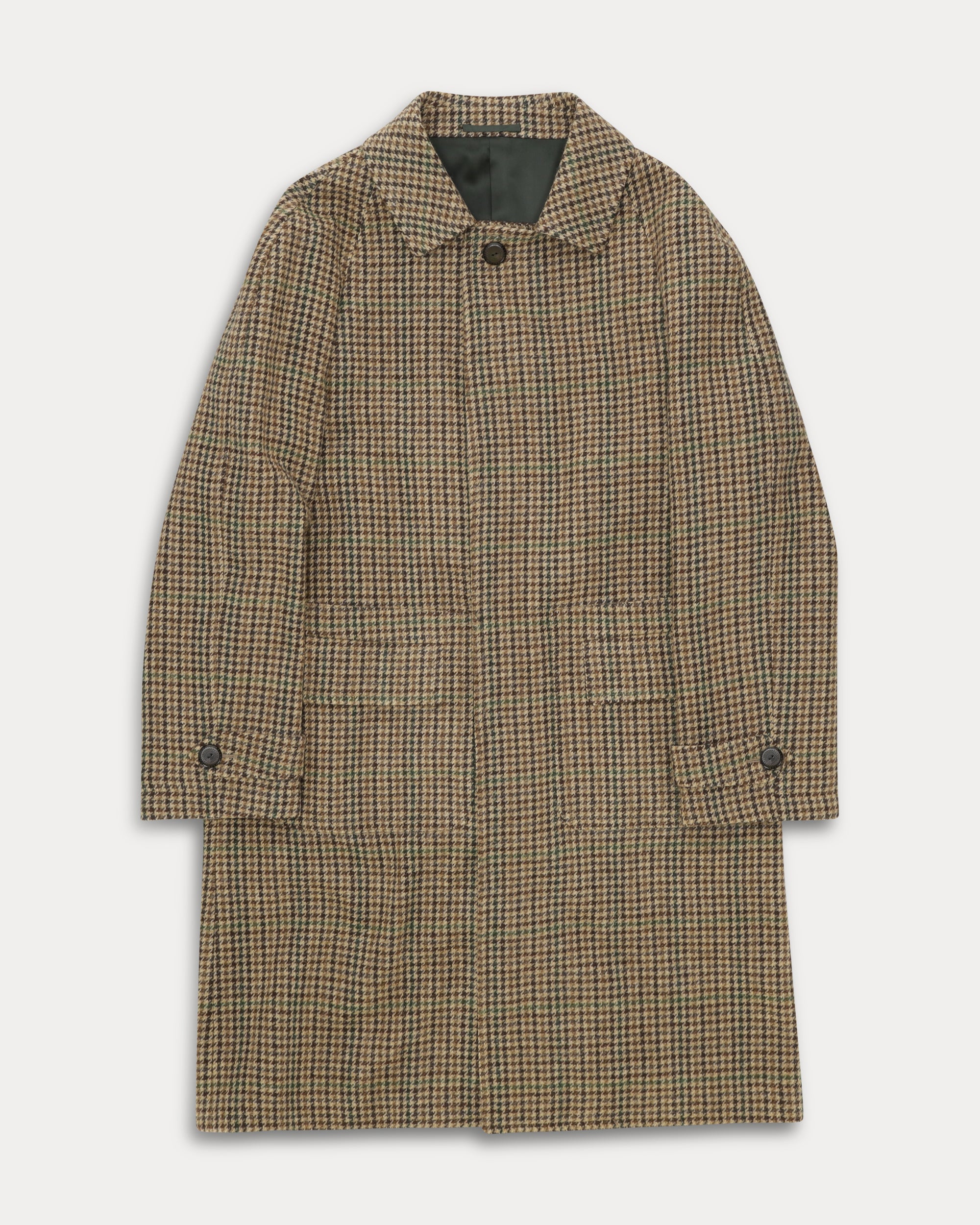 Amedeo Single-Breasted Tweed Coat