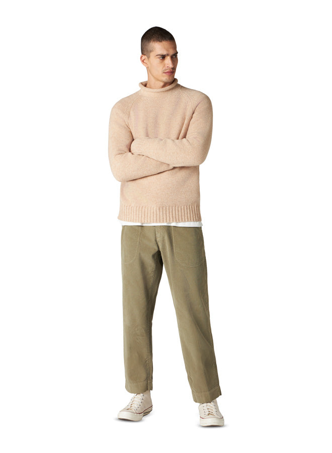 Andrew Merino Wool High Neck Sweater