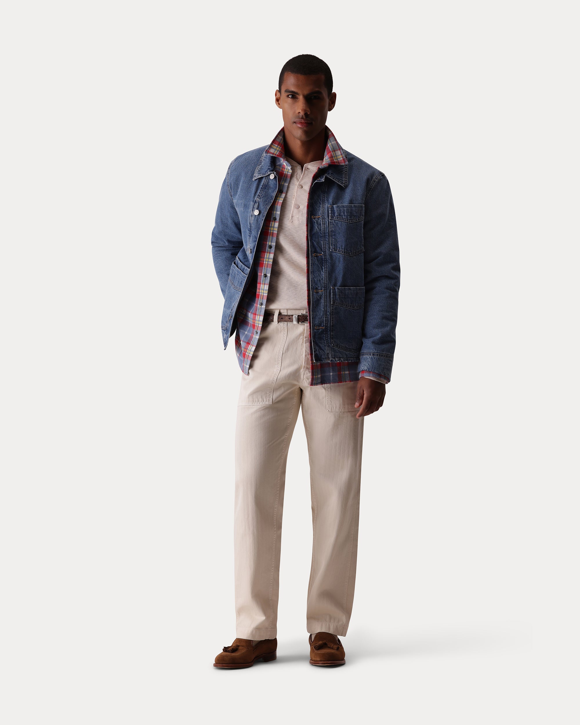 Arapaho Giacca in Denim Stone Wash