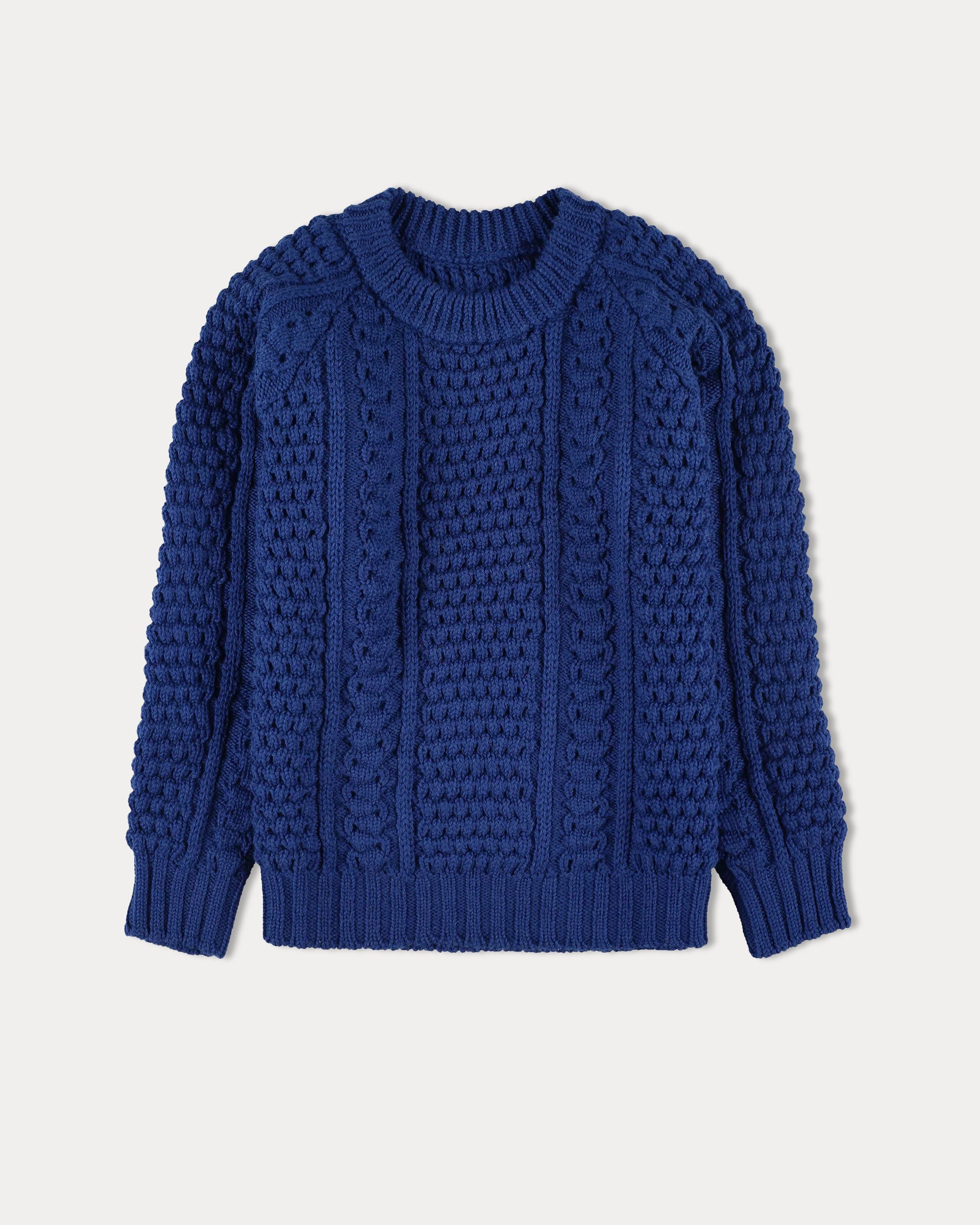 Aston Maglione Girocollo in Lana Intrecciata