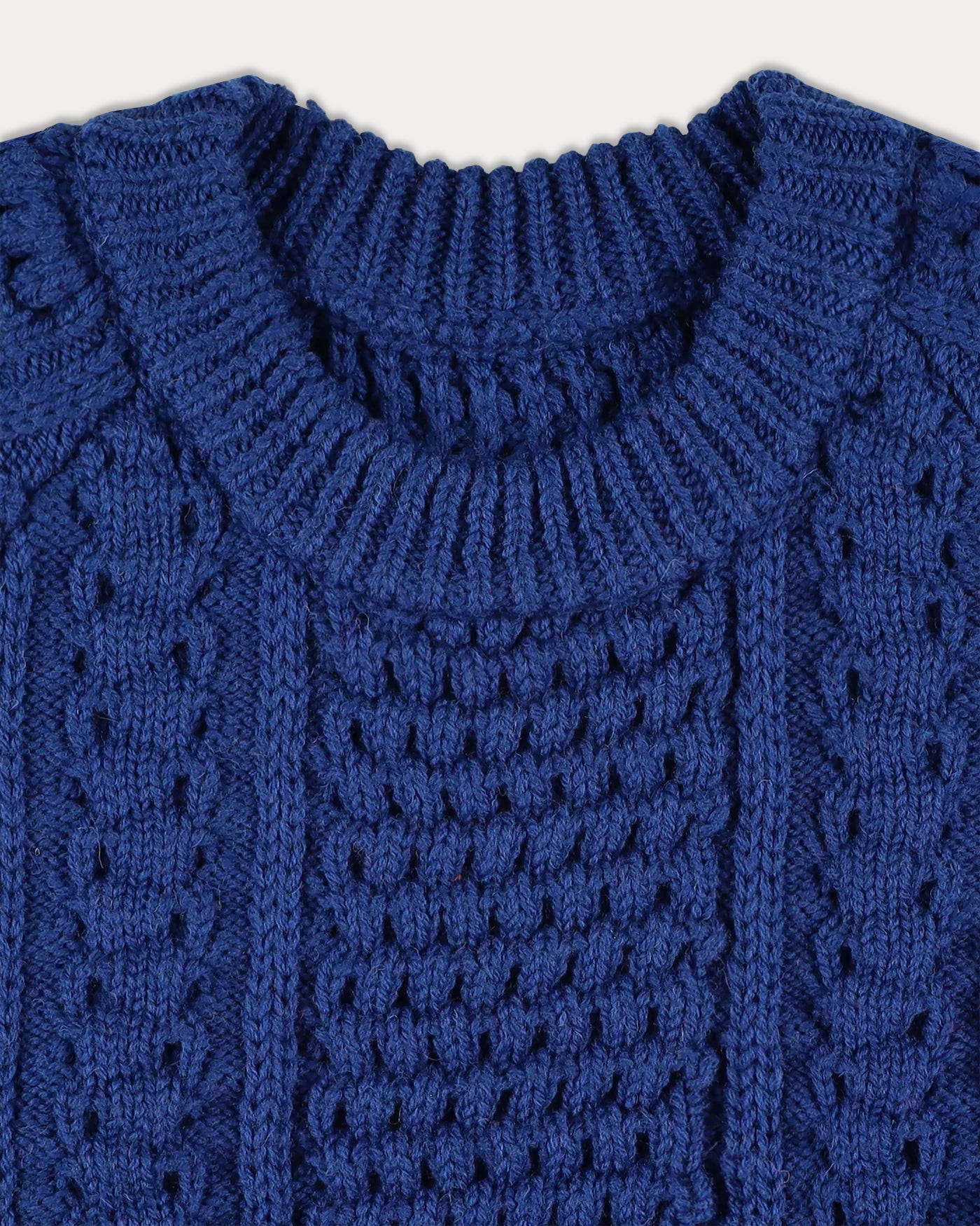 Aston Maglione Girocollo in Lana Intrecciata