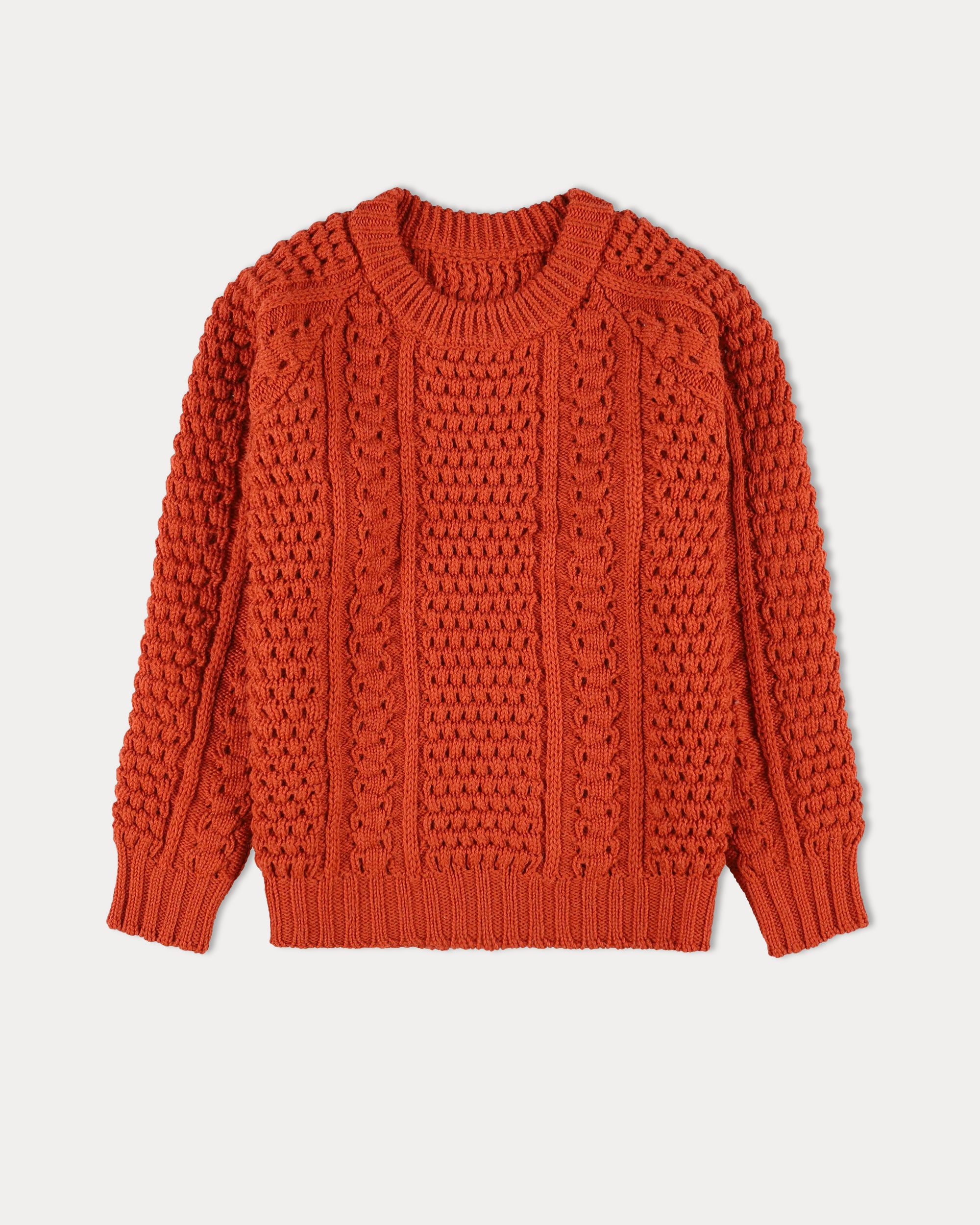 Aston Maglione Girocollo in Lana Intrecciata