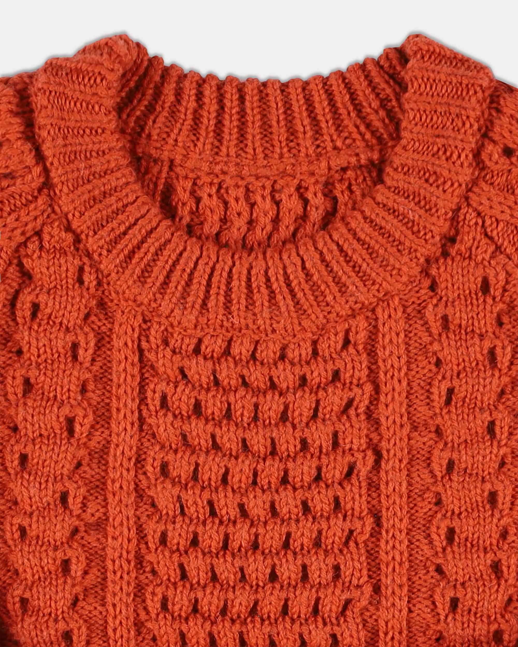Aston Maglione Girocollo in Lana Intrecciata