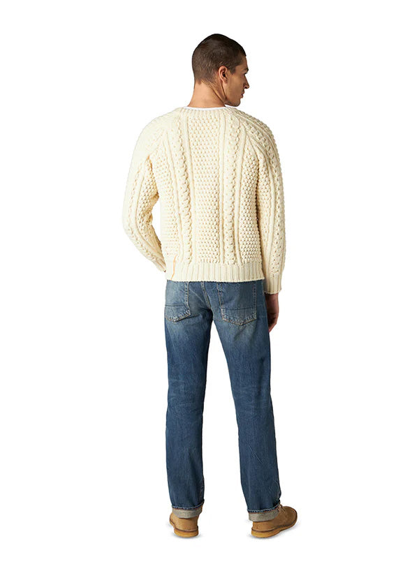 Aston Maglione Girocollo in Lana Intrecciata
