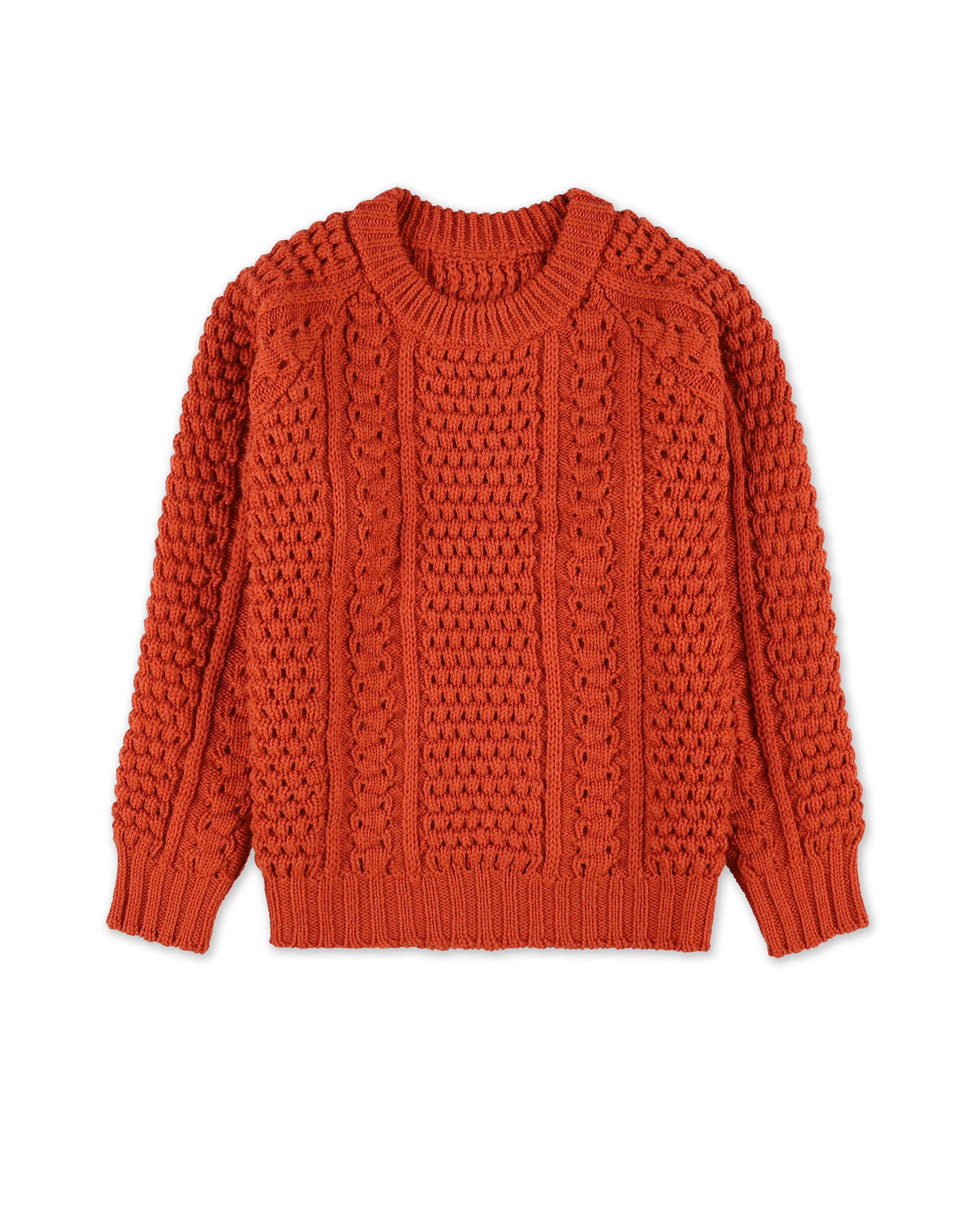 Aston Maglione Girocollo in Lana Intrecciata