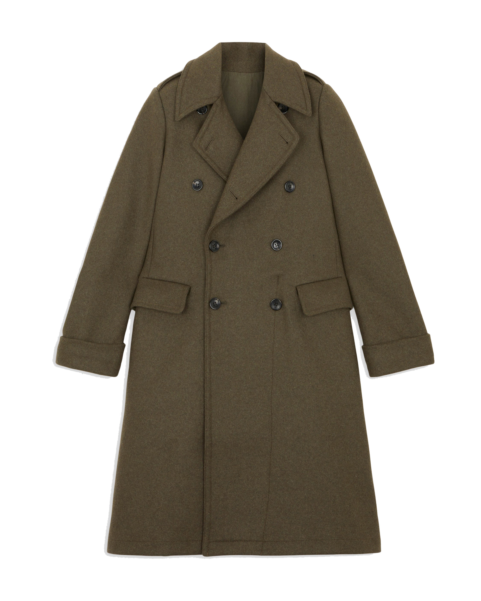 Balbo Cappotto Doppiopetto In Lana