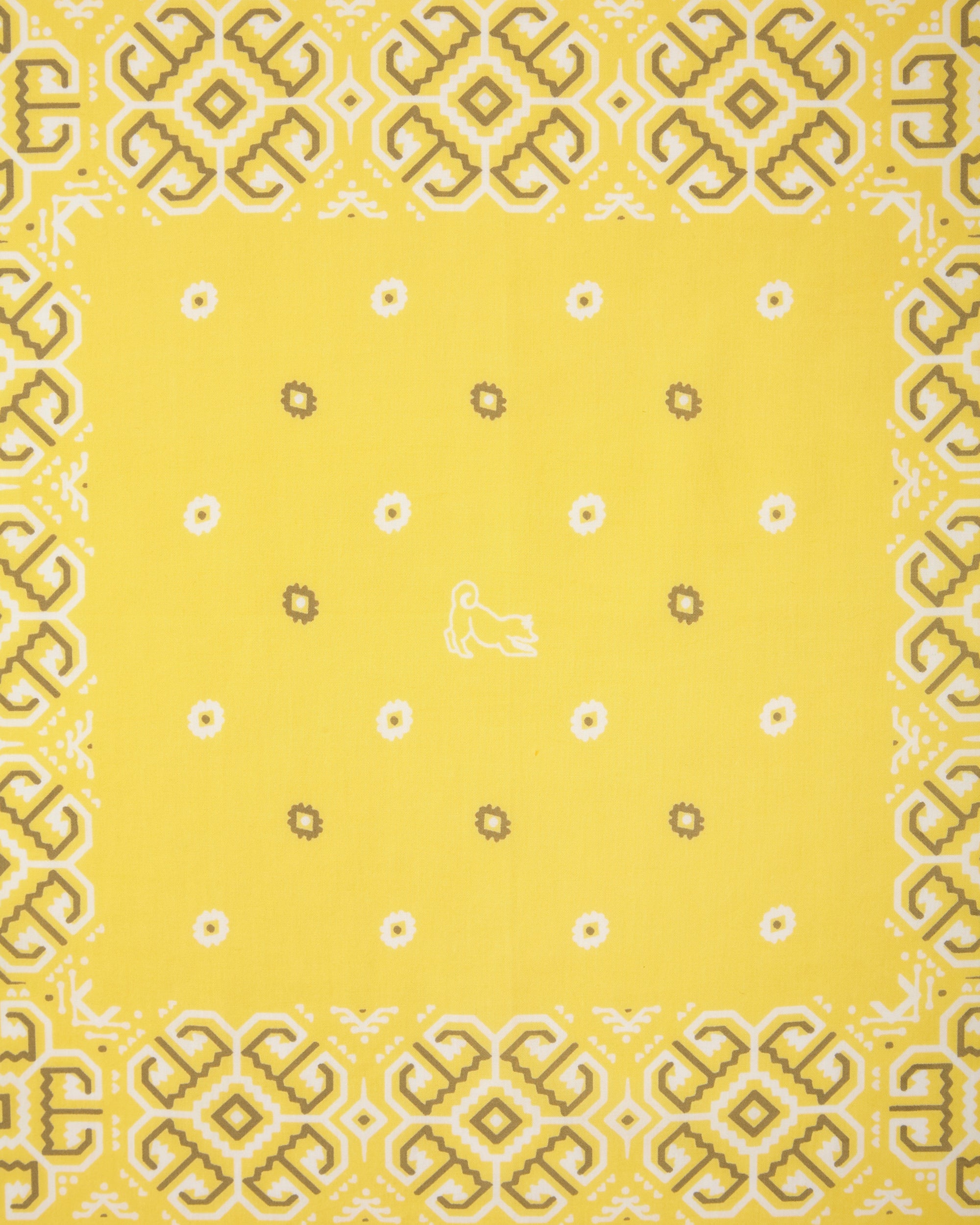 Bandana In Cotone con Stampa "Ikara"