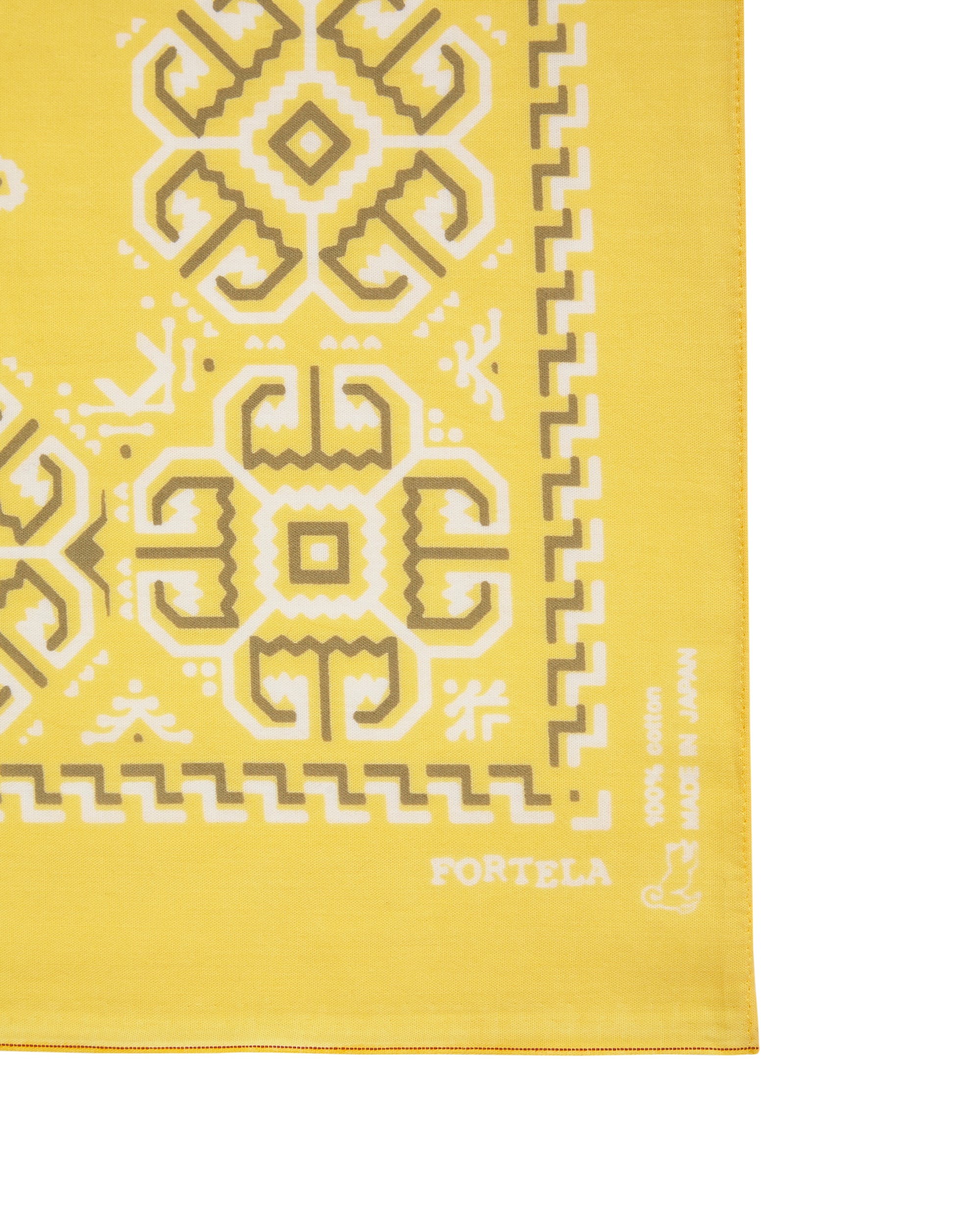 Bandana In Cotone con Stampa "Ikara"