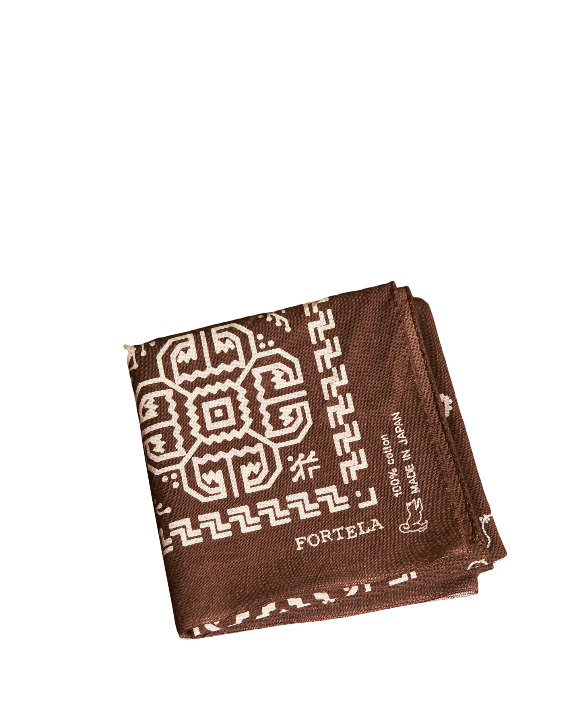 Bandana In Cotone con Stampa "Ikara"